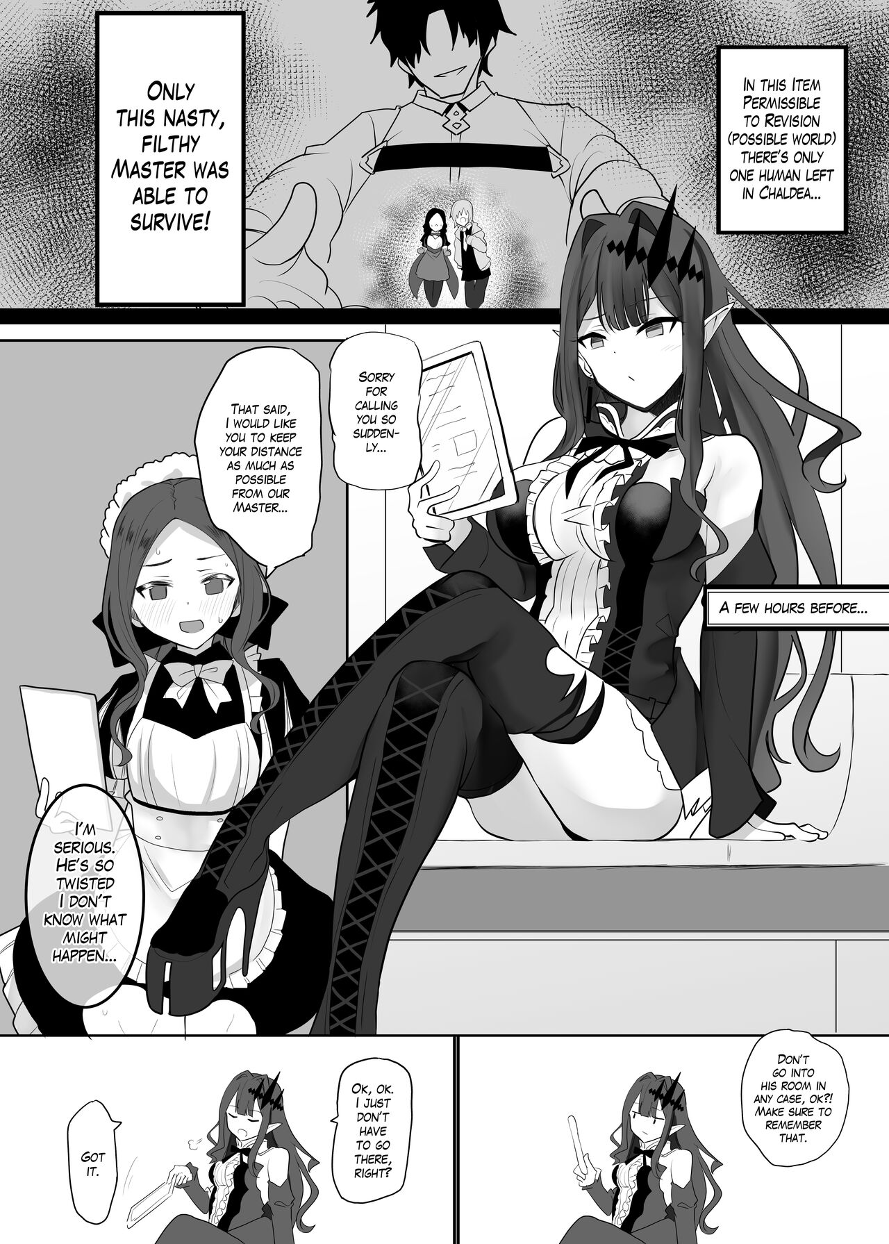 Picking on Fairy Knight Trsitan page 3