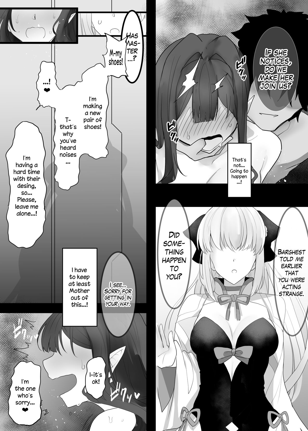Picking on Fairy Knight Trsitan page 36