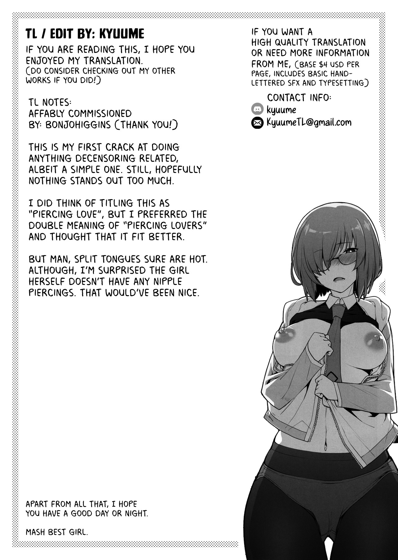 Piercing Lovers - How to fill the Heart of a Piercing Loving Girl page 20