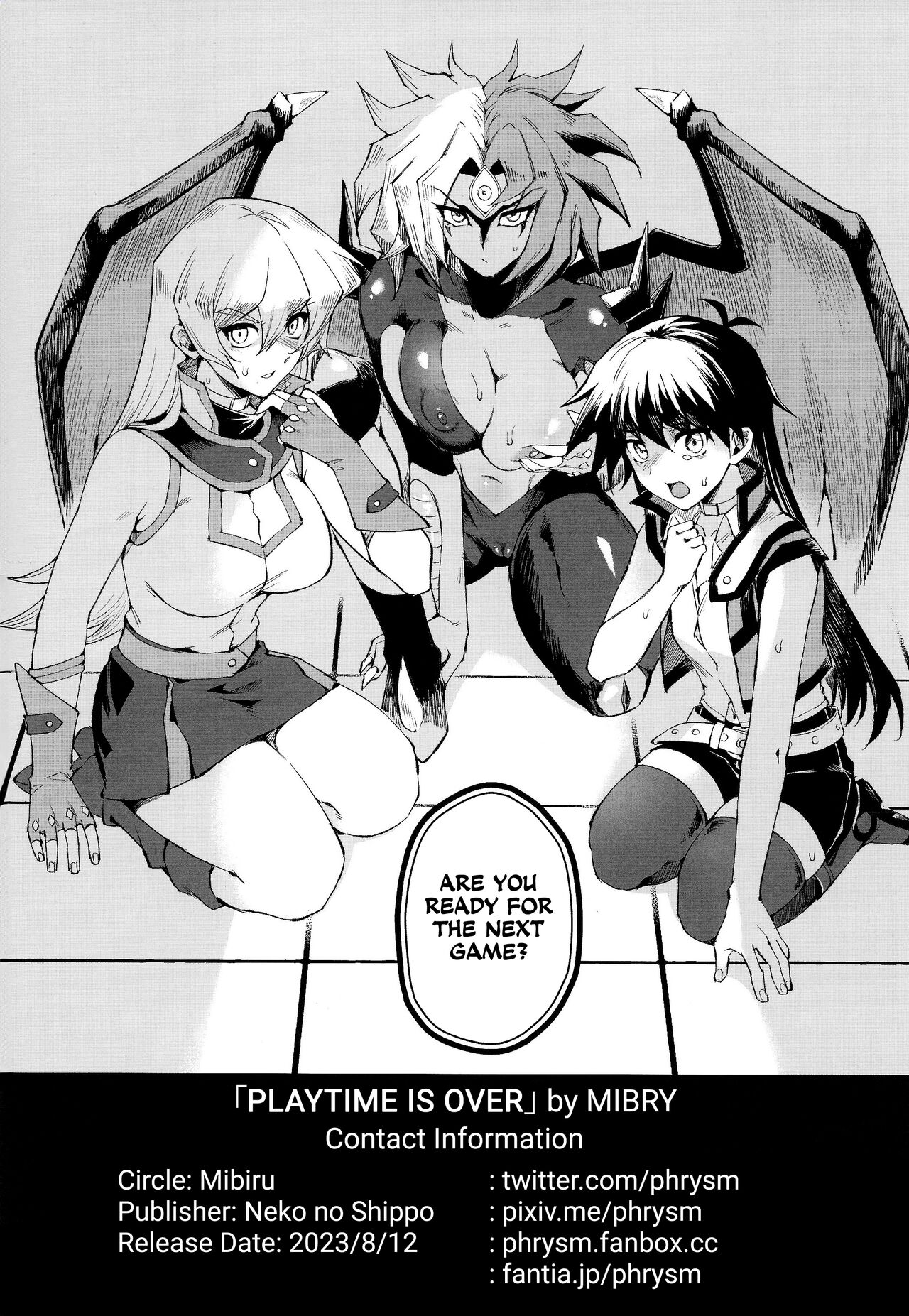 PLAY TIME IS OVER page 31
