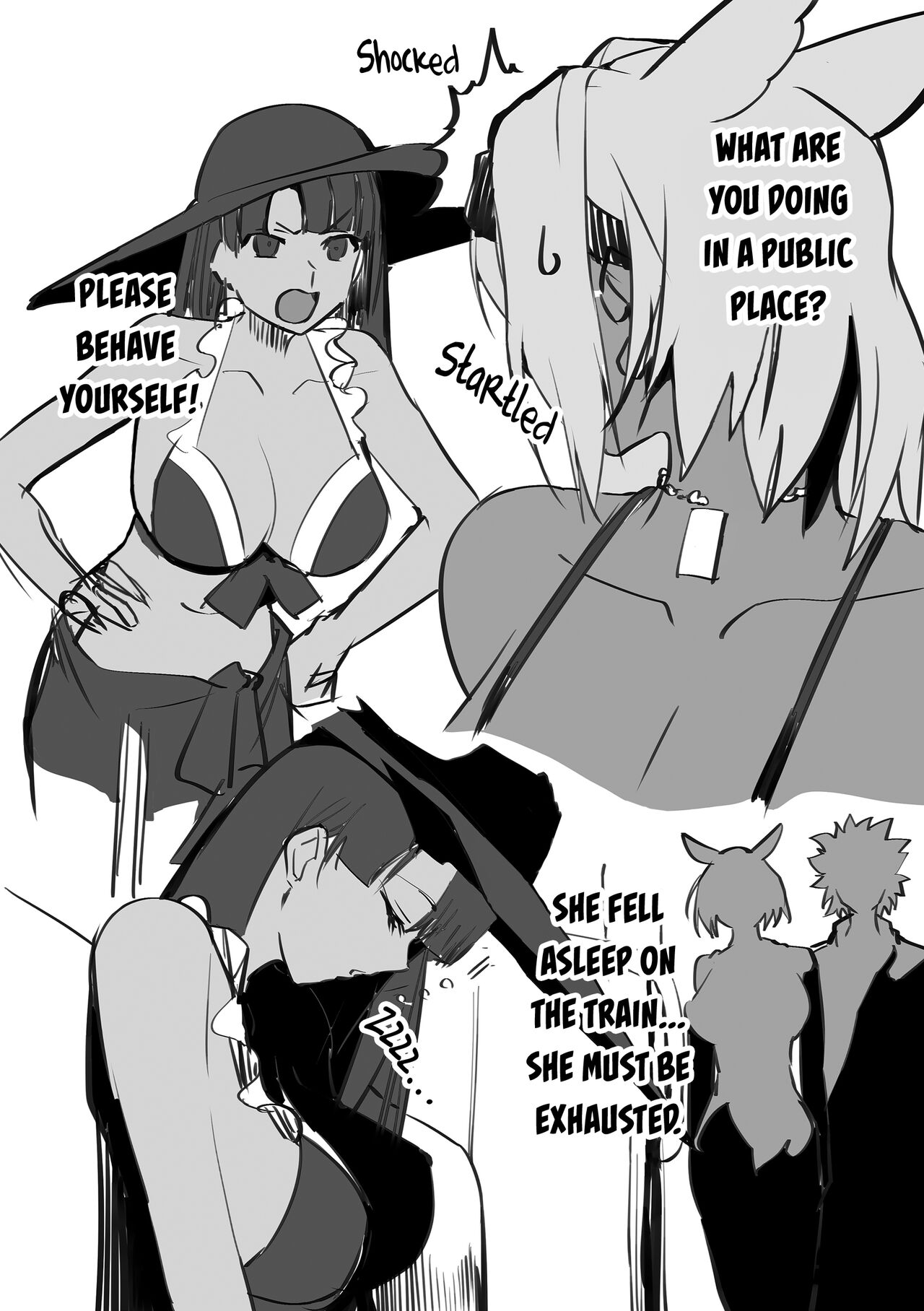 Playing Horny Games With Blond Bunny 2 and 1 page 46
