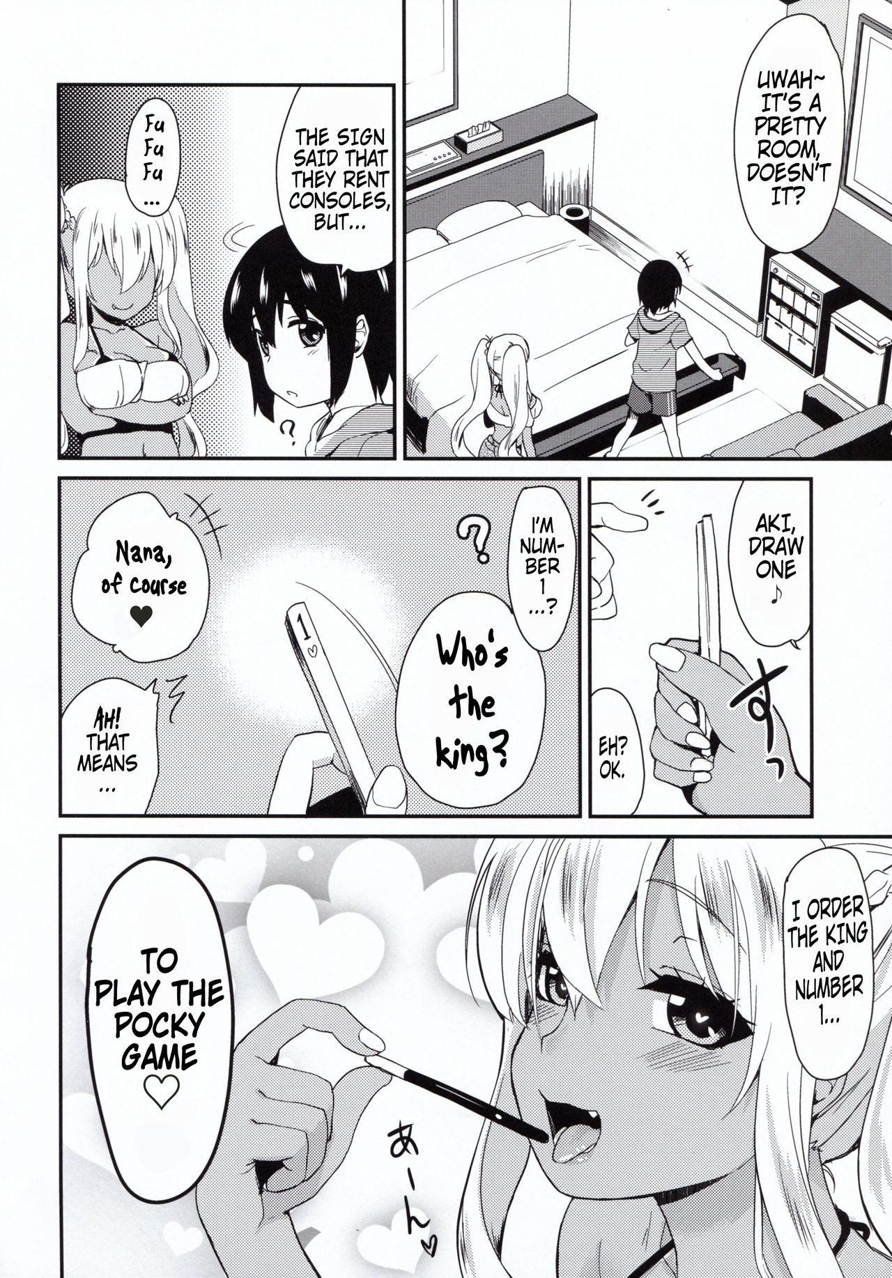Playing the King's Game With a Tanned JK Onee-san page 6