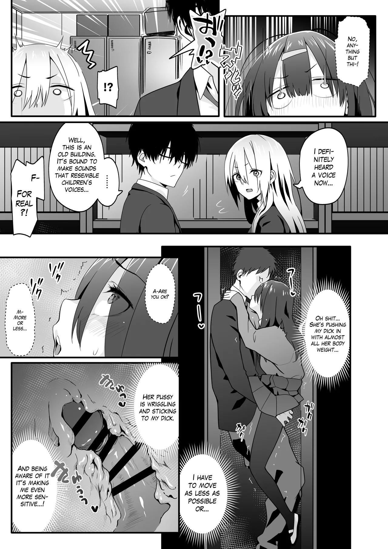 Please Forgive this Gloomy Girl for Being Such a Huge Pervert page 21