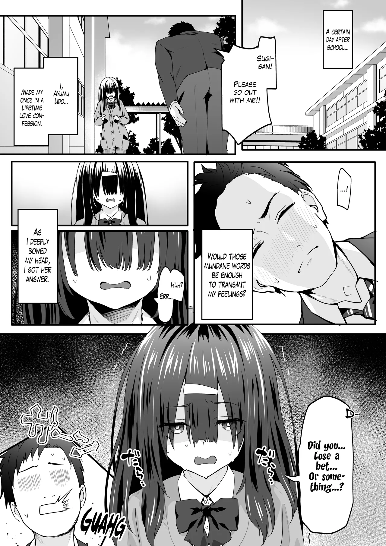 Please Forgive this Gloomy Girl for Being Such a Huge Pervert page 3