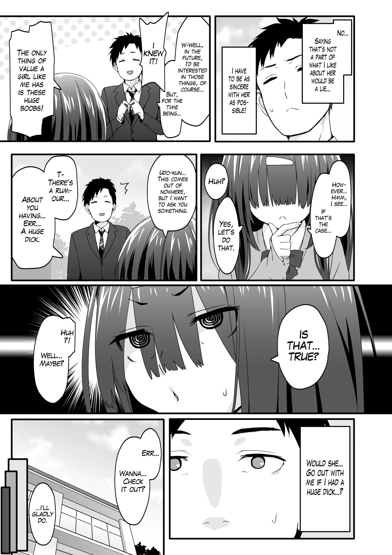 Please Forgive this Gloomy Girl for Being Such a Huge Pervert page 5