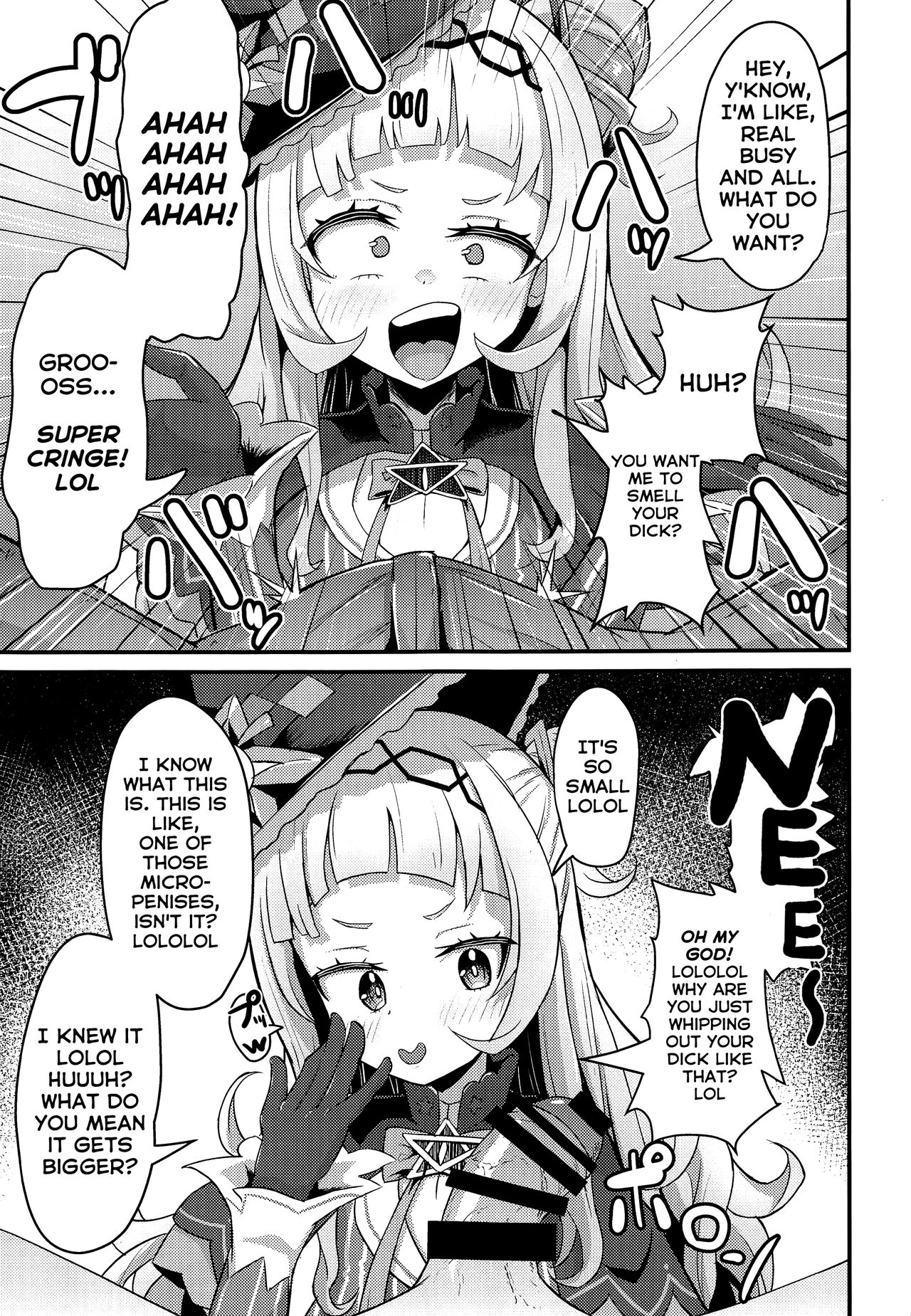 Please! Just Once Is Fine, So Smell My Dick! page 8