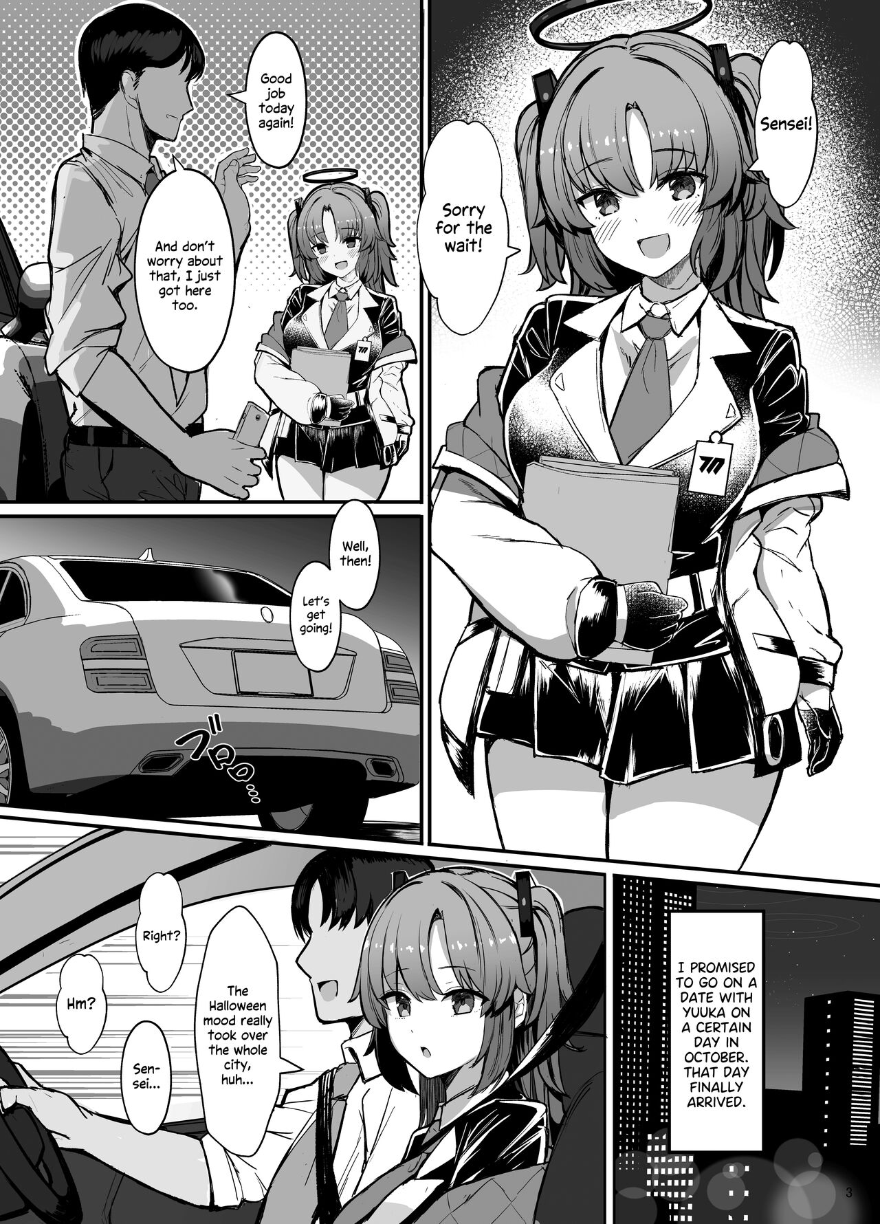 Please, Yuuka! Fuck Me in Cosplay! page 2