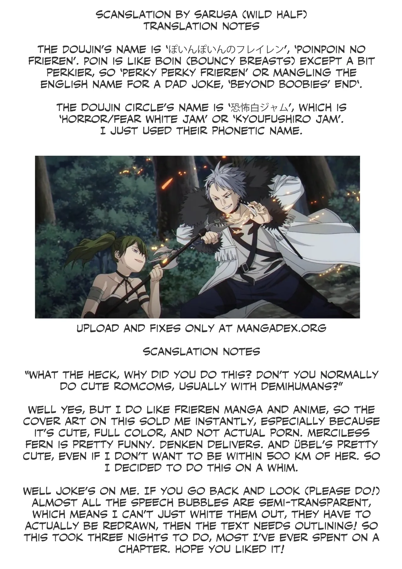 Poin Poin no Frieren page 19