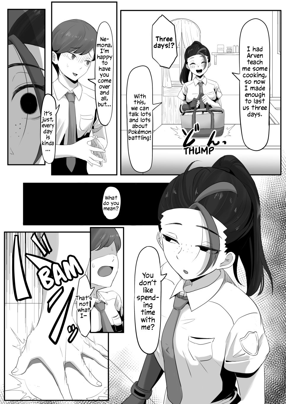 Pokémon Nemo no Ero Manga page 6