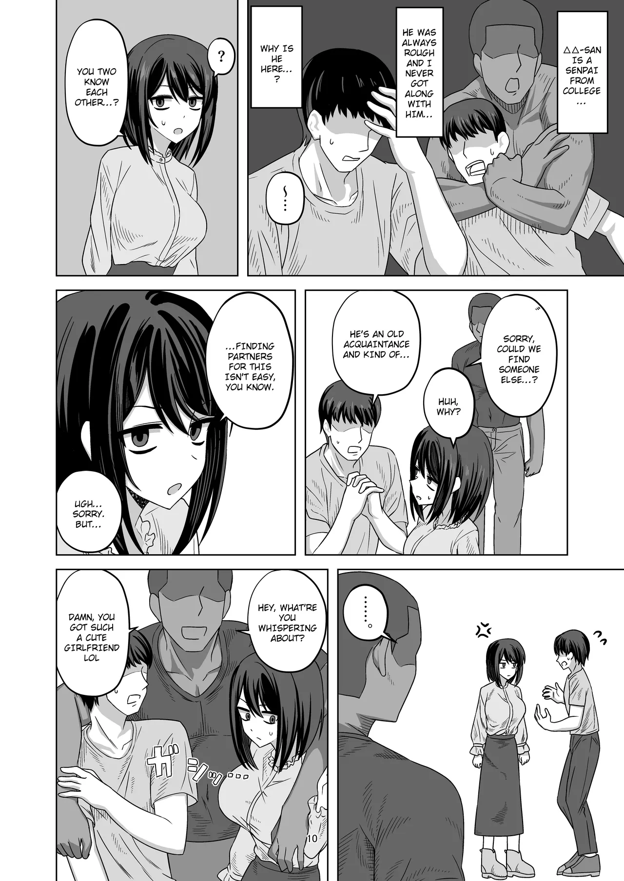 Poker Faced Girlfriend's Cuckolding and Breeding page 10