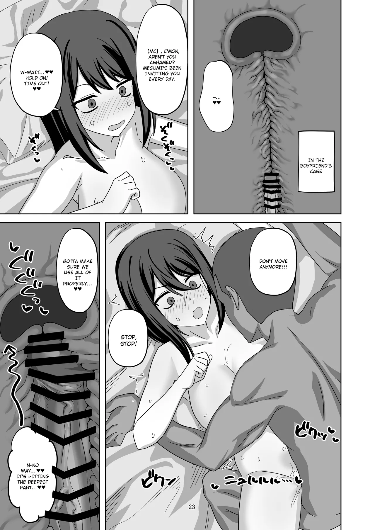 Poker Faced Girlfriend's Cuckolding and Breeding page 23