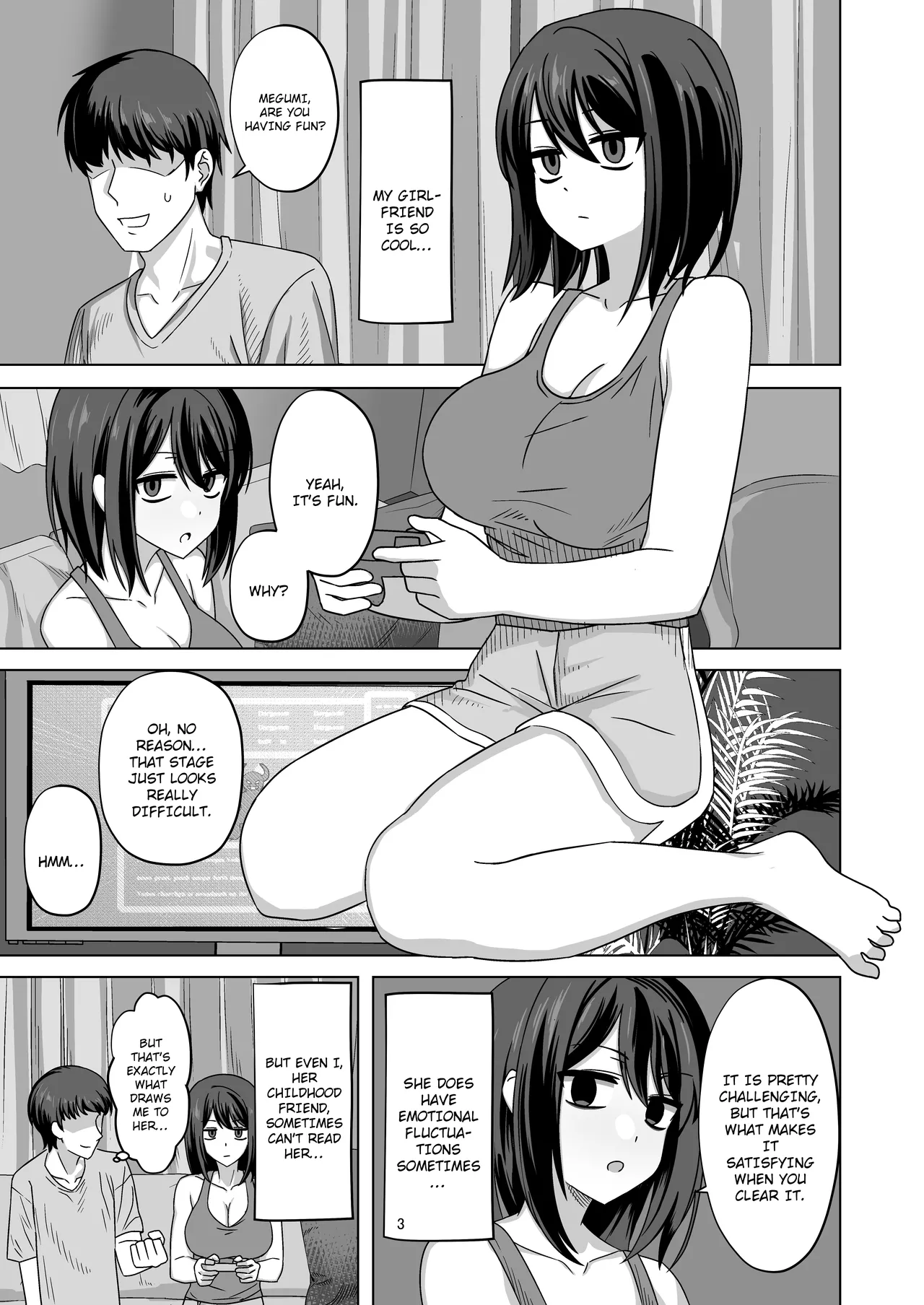 Poker Faced Girlfriend's Cuckolding and Breeding page 3