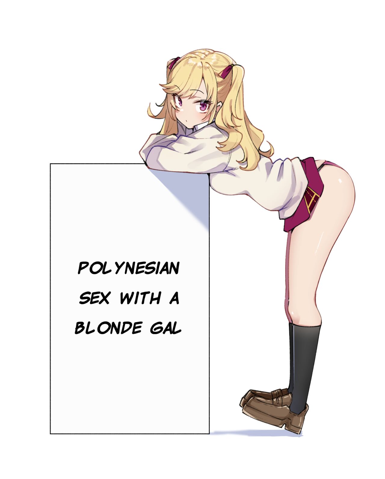 Polynesian Sex with a Blonde Gal page 1