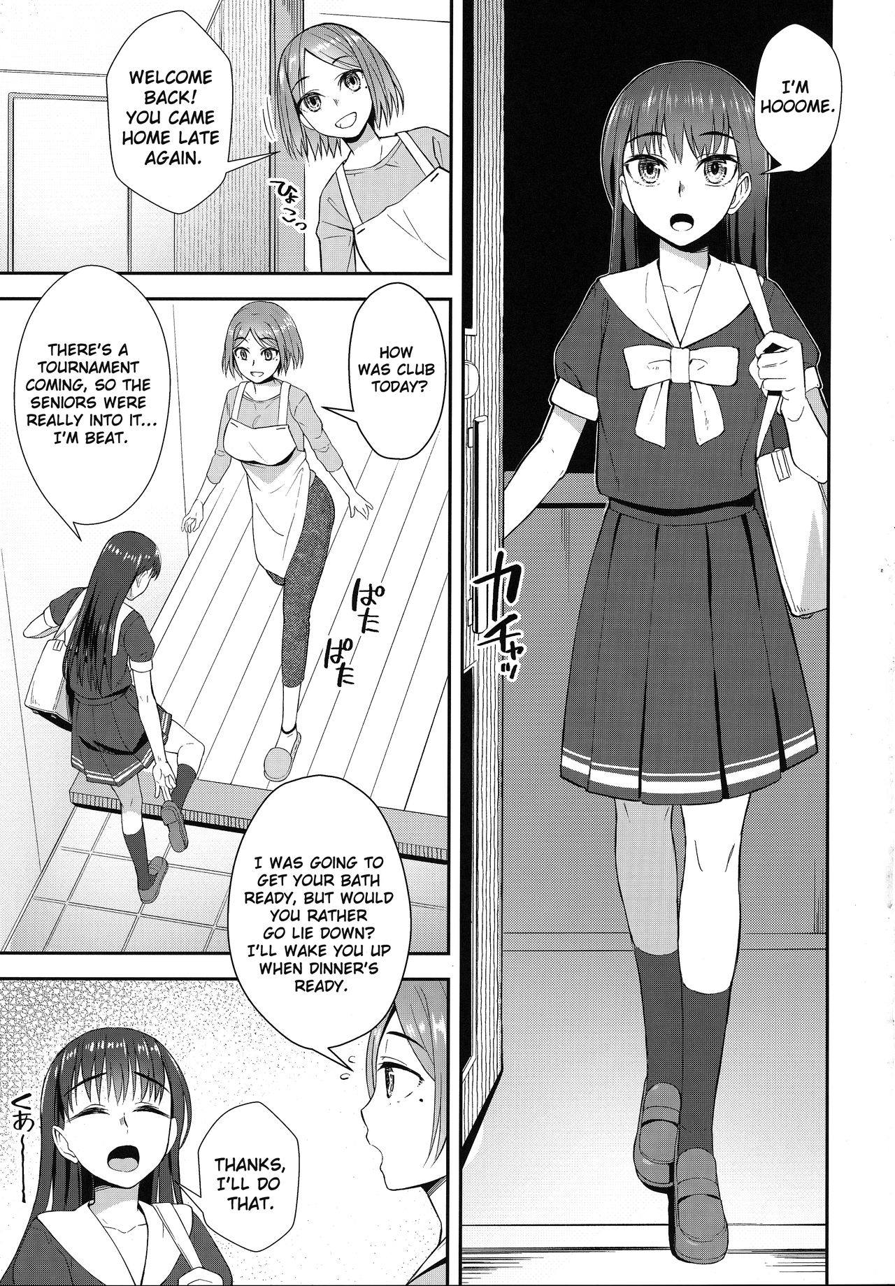 Post-Apocalyse Cohabitating Girls page 2