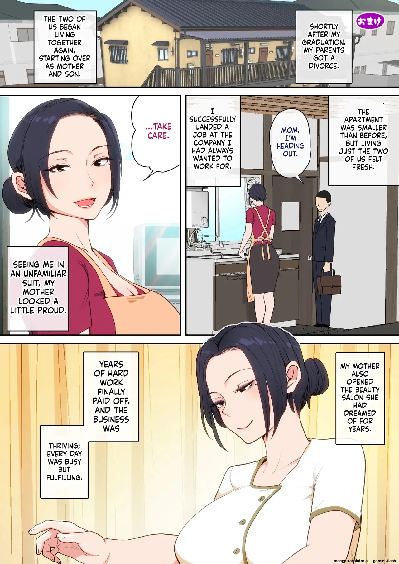 Practice H with your mom! page 107