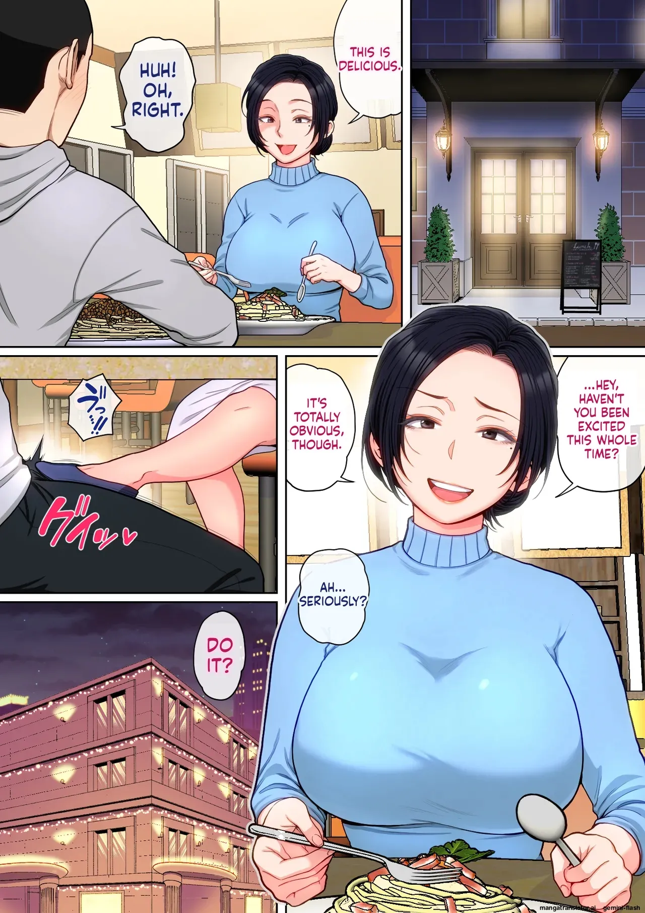 Practice H with your mom! page 94