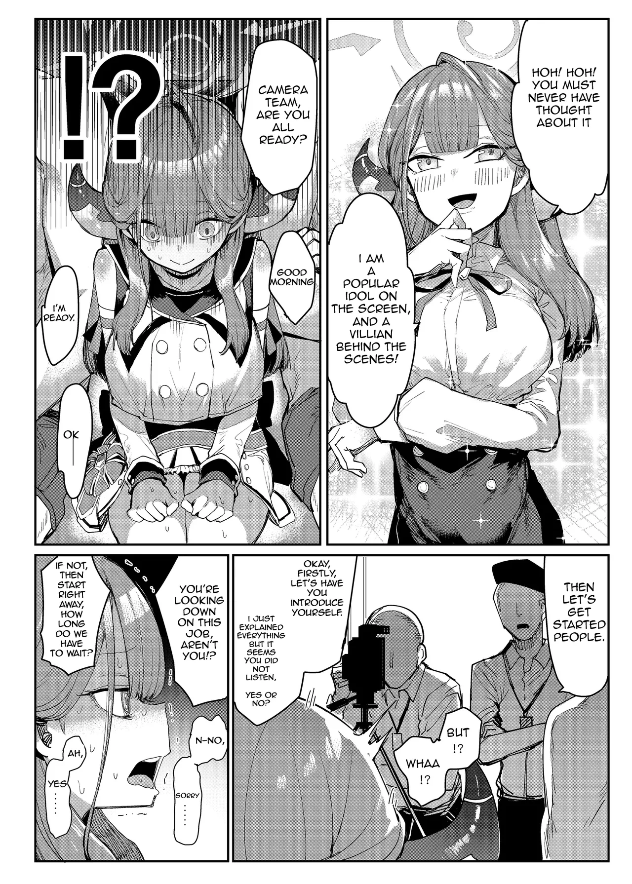 President Aru Makes Her Idol Debut!？ page 5