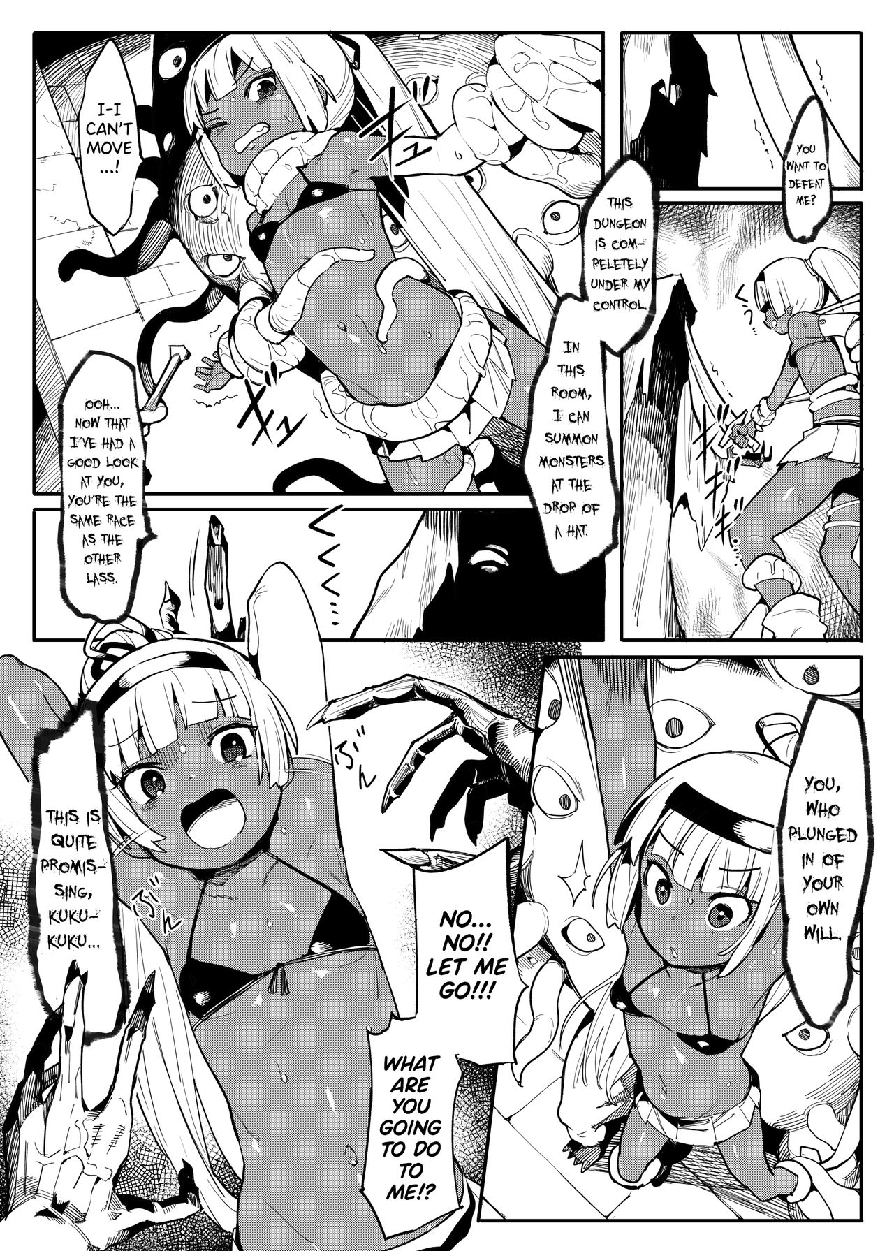 Pretty Thief Tickling Trap Dungeon 2 page 11