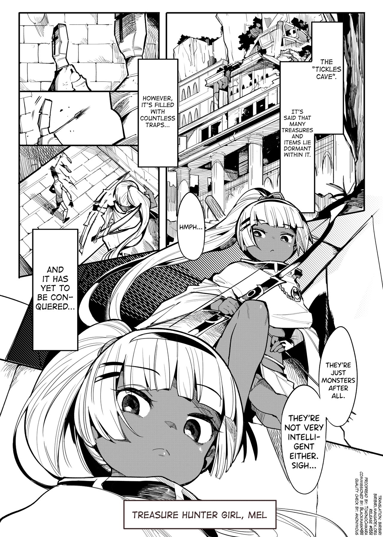 Pretty Thief Tickling Trap Dungeon 2 page 3