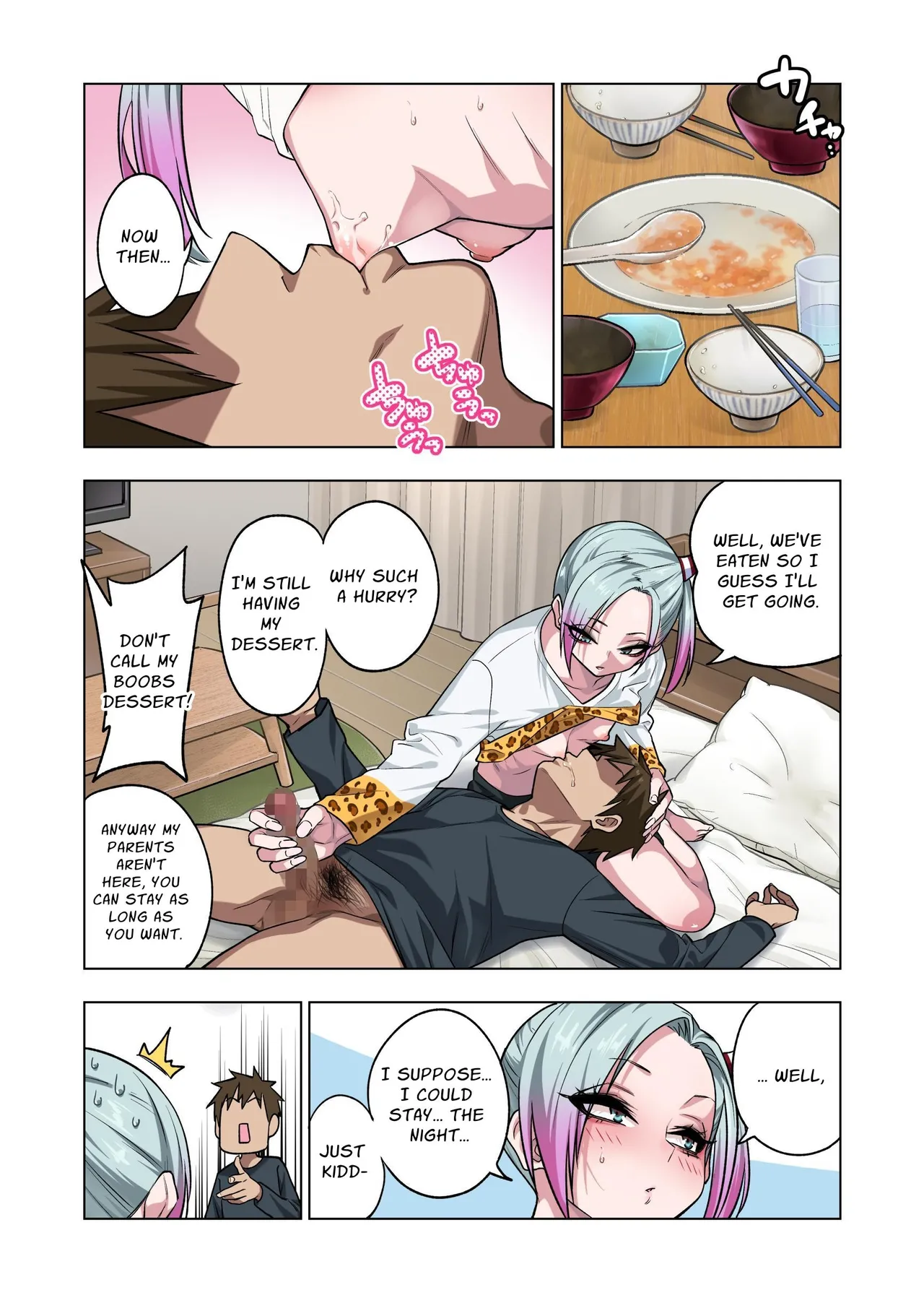 Prickly Delinquent Girl Will Let You Do Almost Anything If You Tease Her Sensitive Nipples 3 page 34