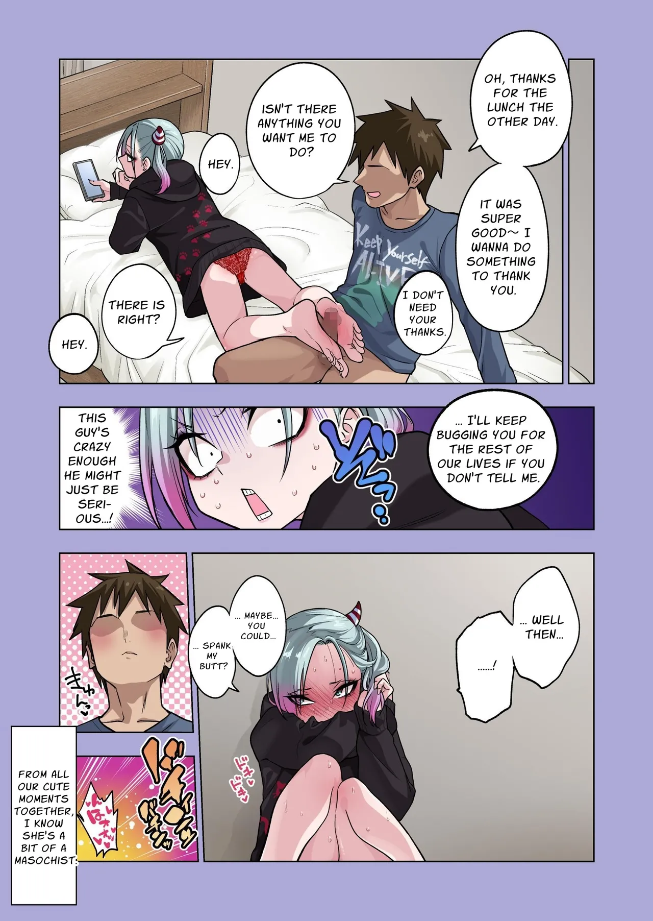 Prickly Delinquent Girl Will Let You Do Almost Anything If You Tease Her Sensitive Nipples 3 page 88