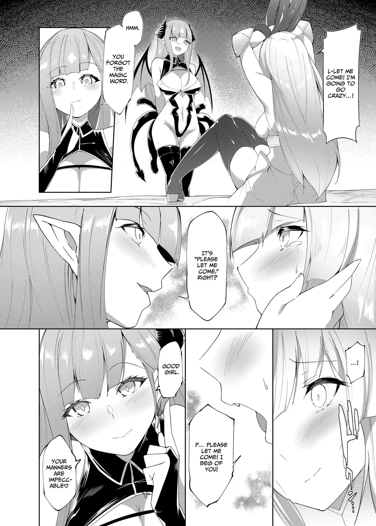 Princess Fetishism -A story of a princess knight whose feet and armpit are trained by a demon and becomes a perverted demon.- page 11