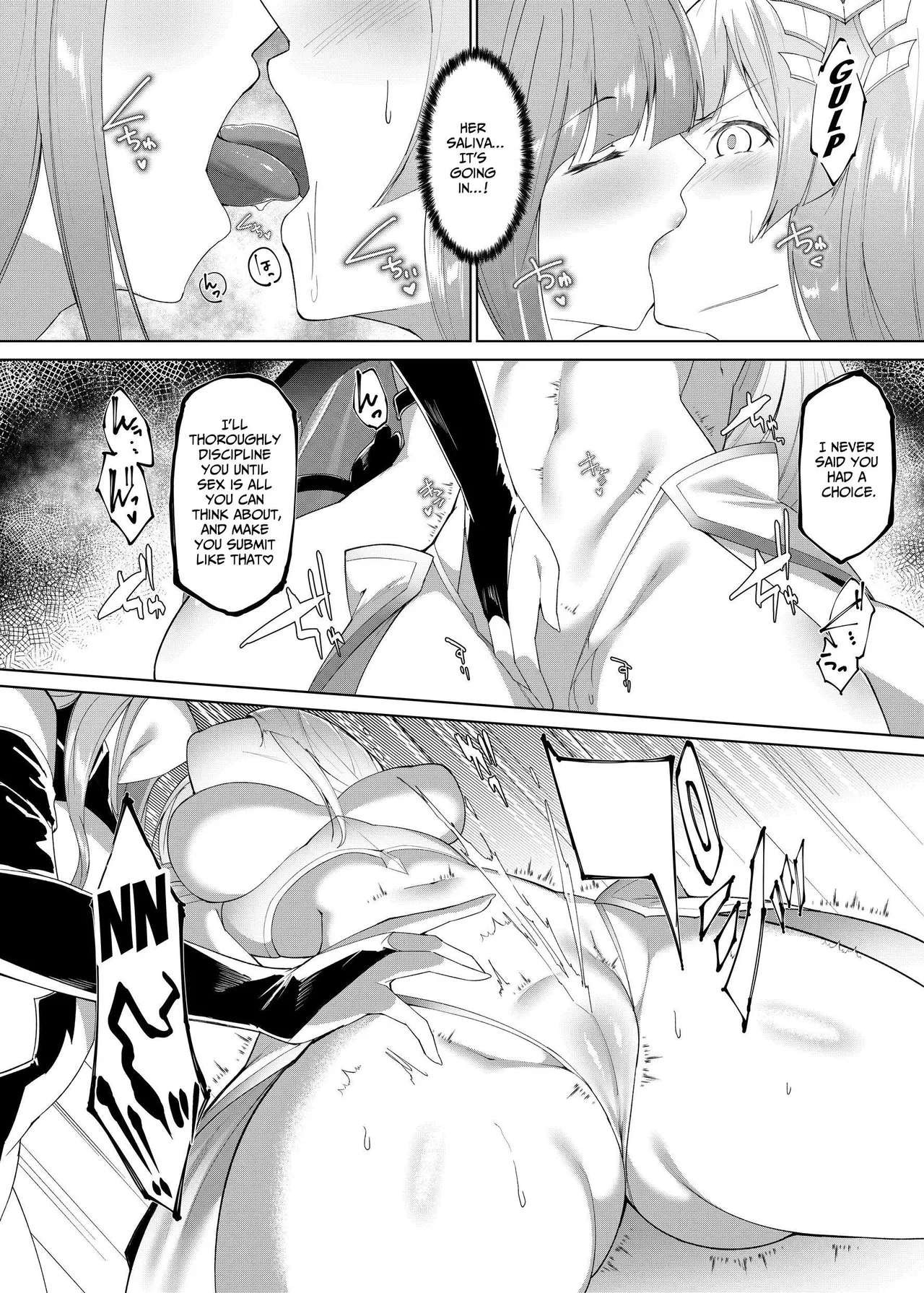 Princess Fetishism -A story of a princess knight whose feet and armpit are trained by a demon and becomes a perverted demon.- page 5