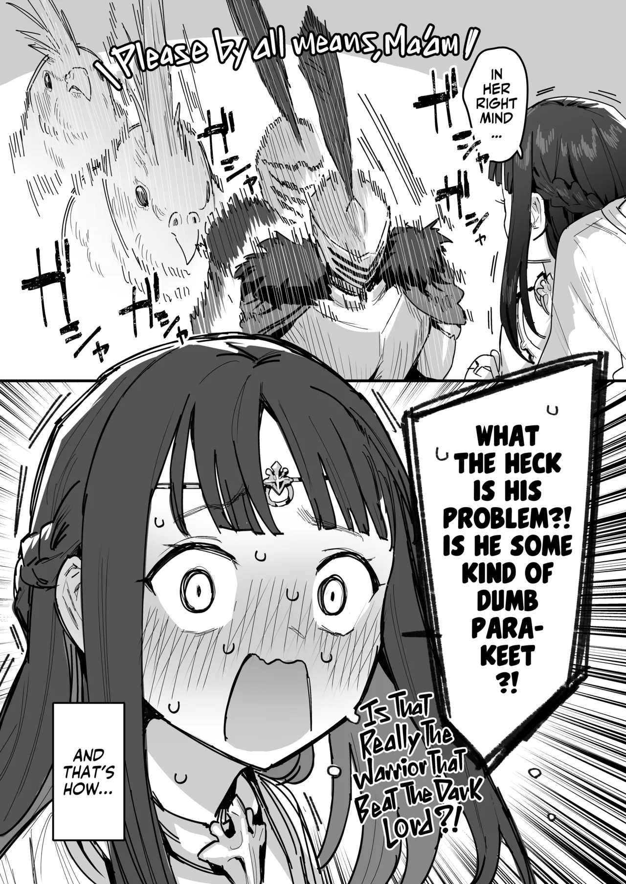Princess & Queen Double Whopper?! + Omake page 10