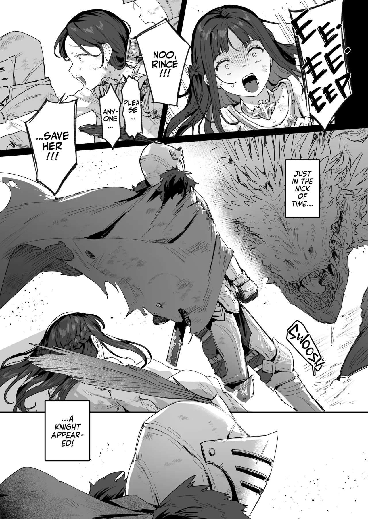 Princess & Queen Double Whopper?! + Omake page 4