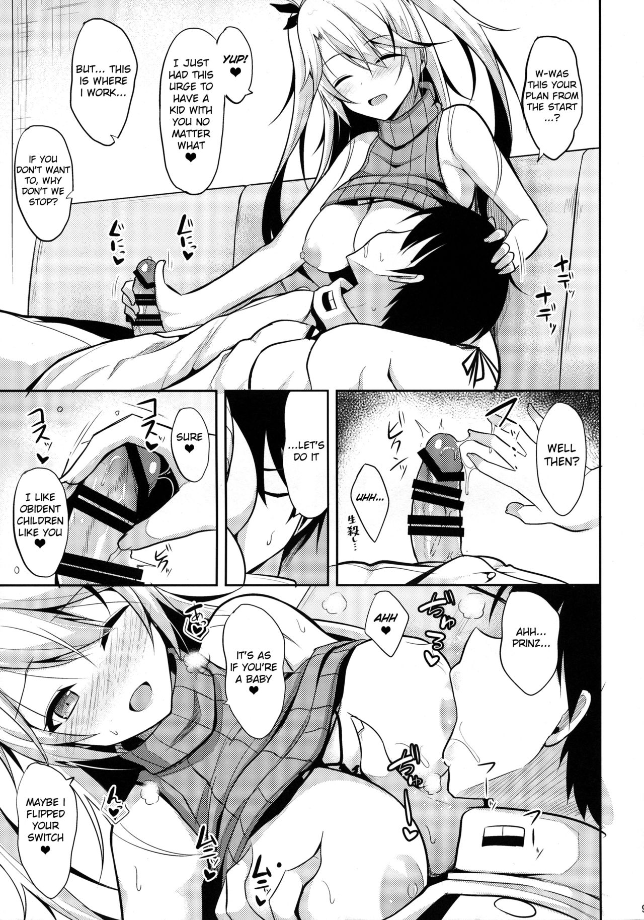 Prinz to Kozukuri Jijou page 8