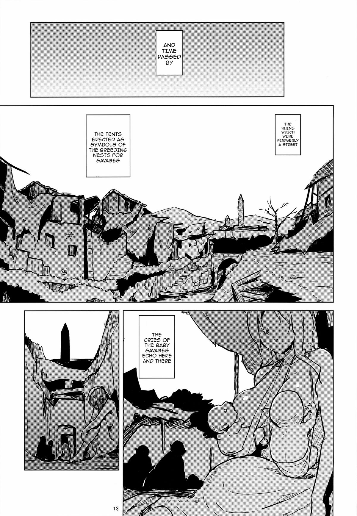 Prison Cage of Savages page 14