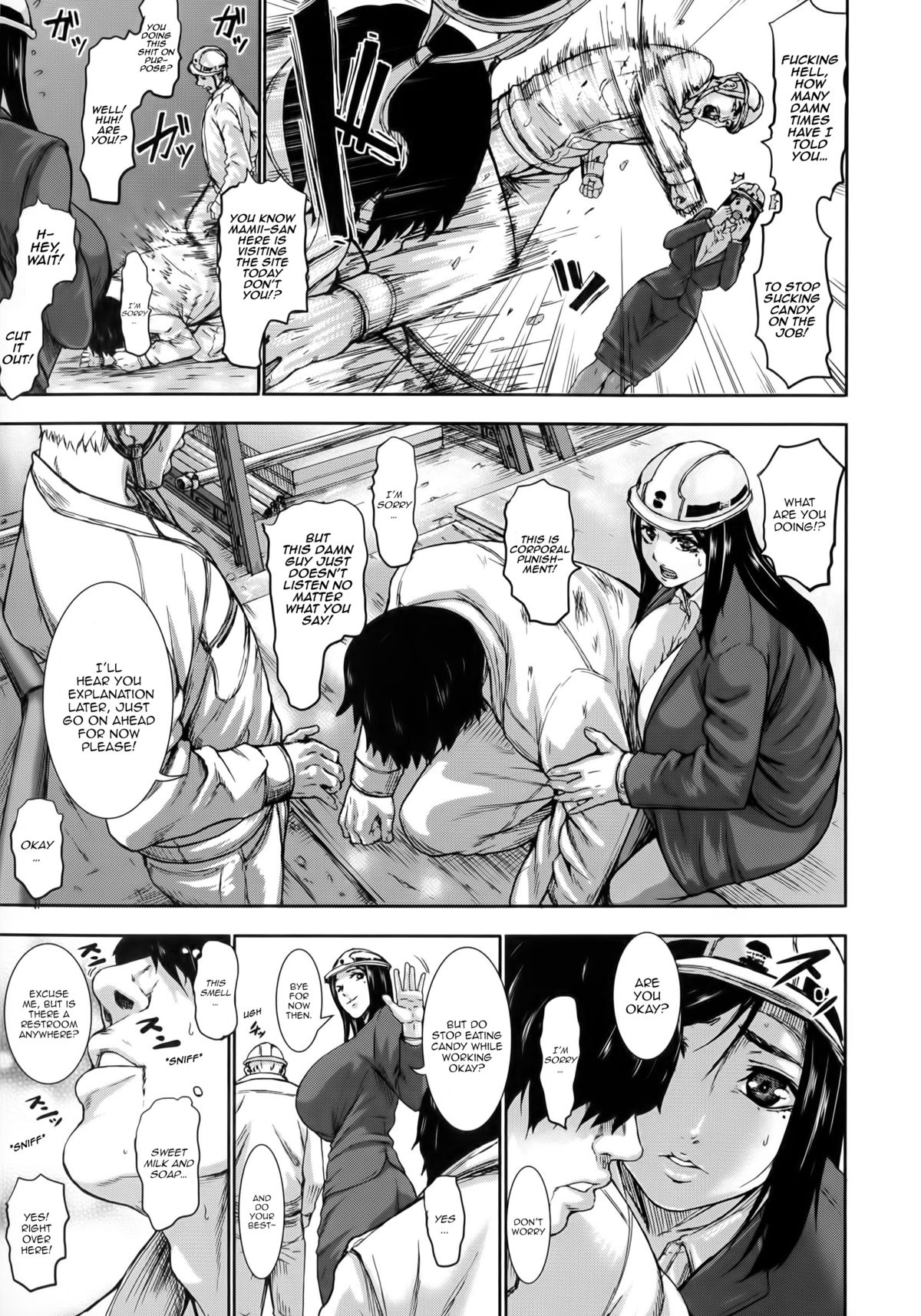 Prison of Huge, Spouting Tits page 95