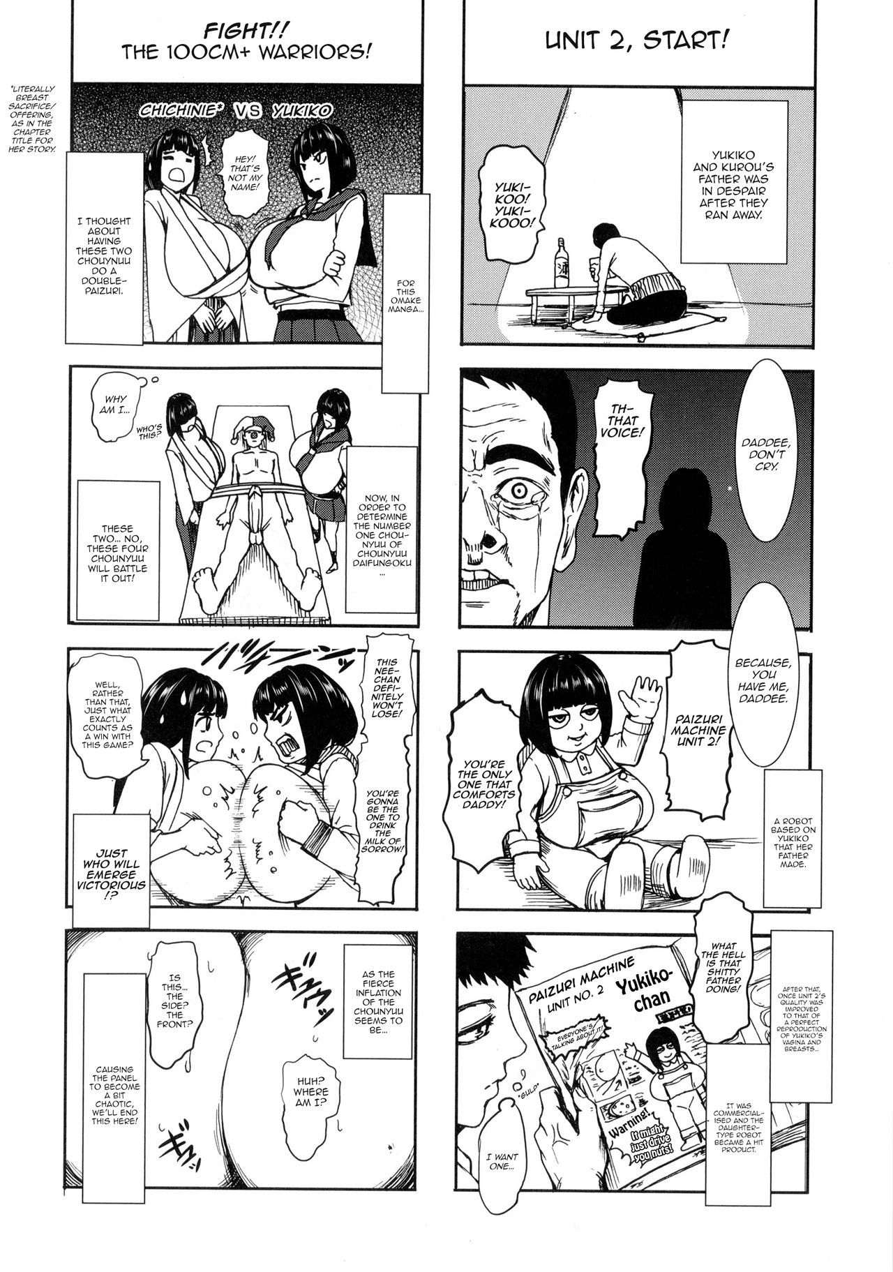 Prison of Huge, Spouting Tits page 208