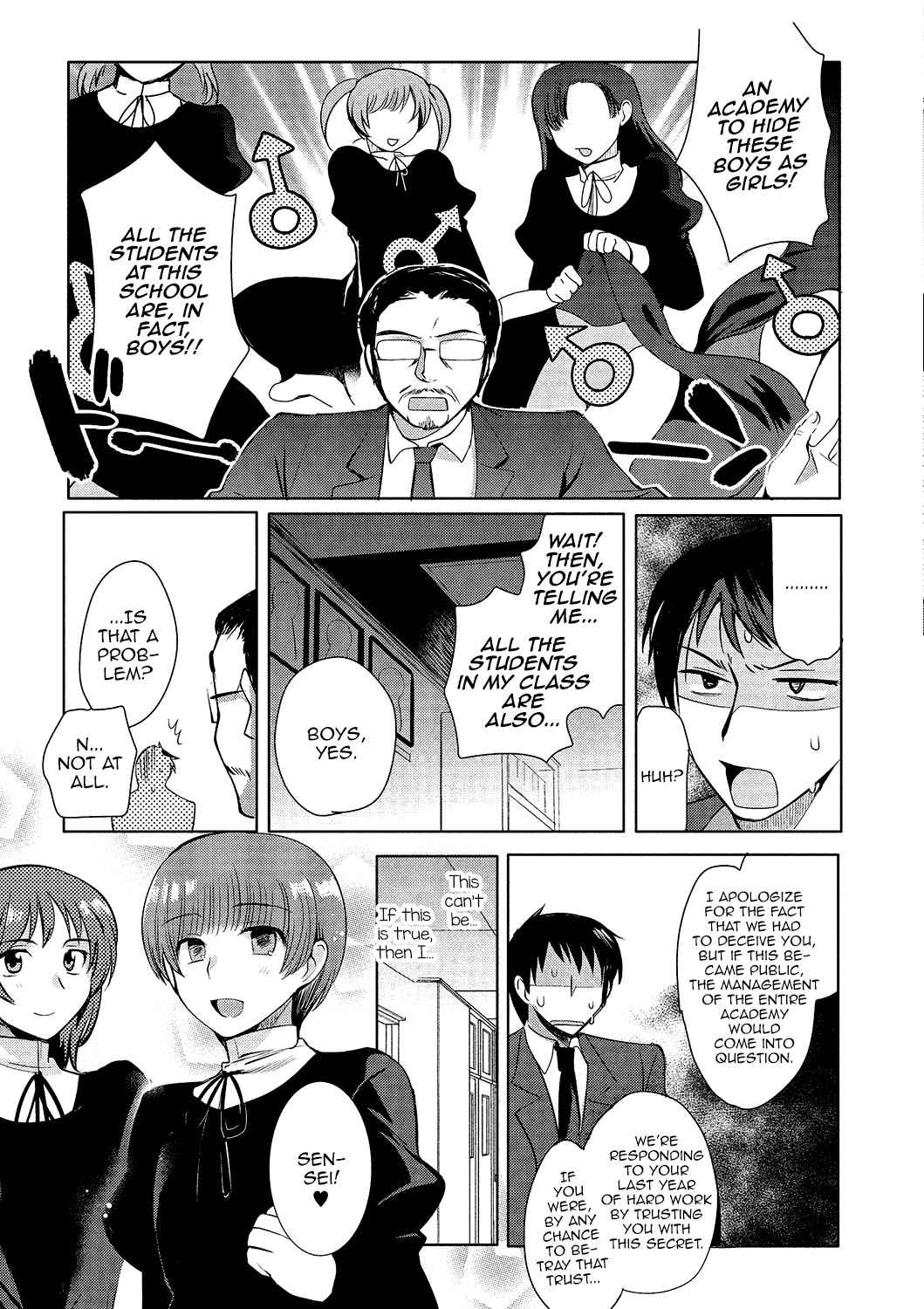 Private Ladyboy Academy Chapter 1-3 page 3