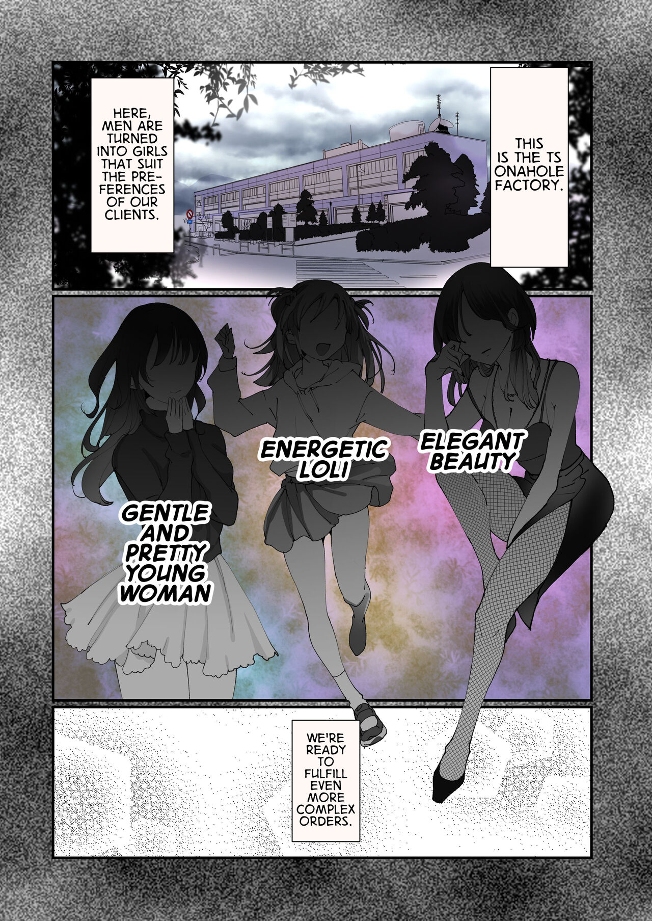 Production Process for a Single Lewd Girl on the TS Onahole Factory. With Some Aftermath page 2