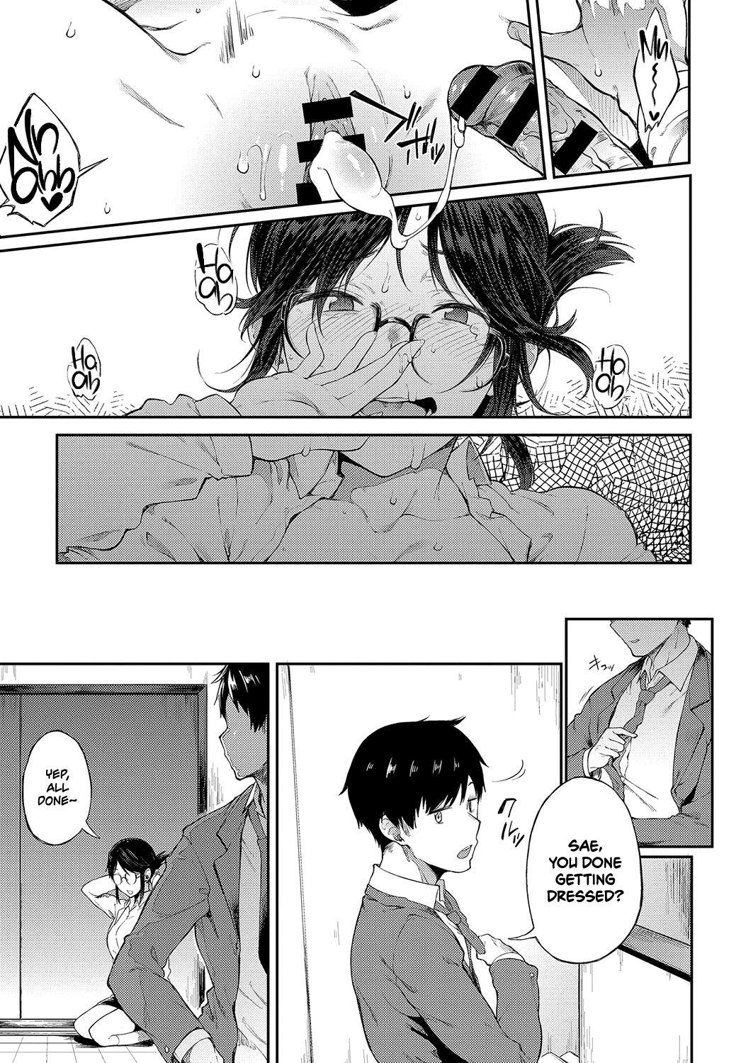 Professor Sae Can't Hold Herself Back page 19