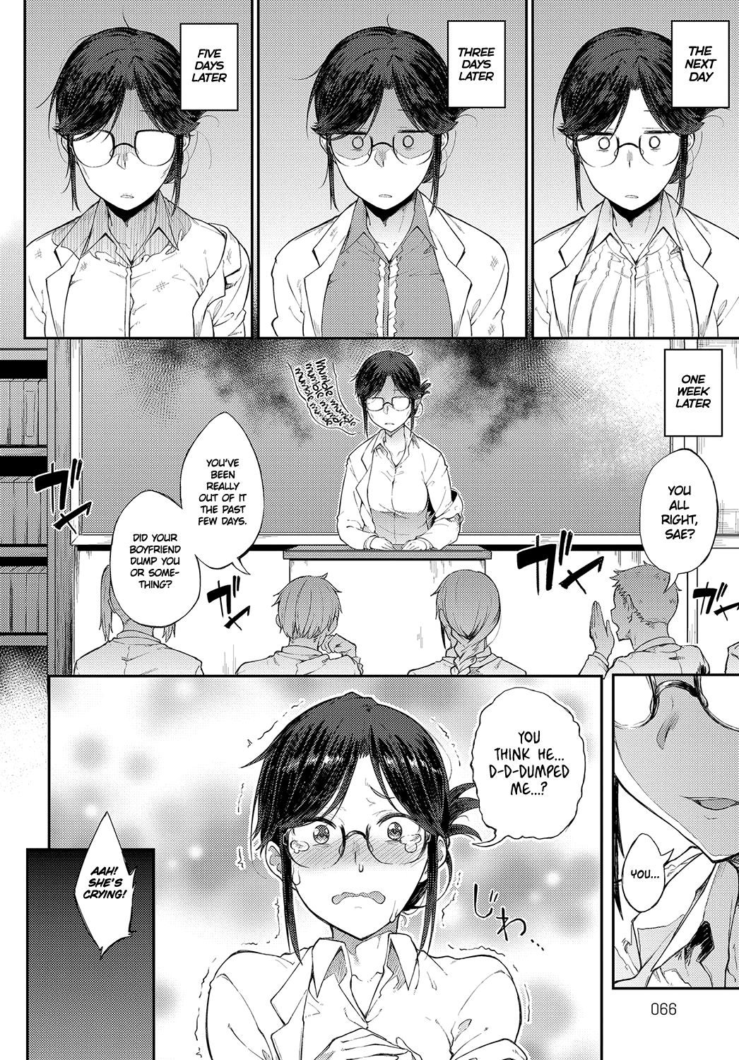 Professor Sae Can't Hold Herself Back page 4