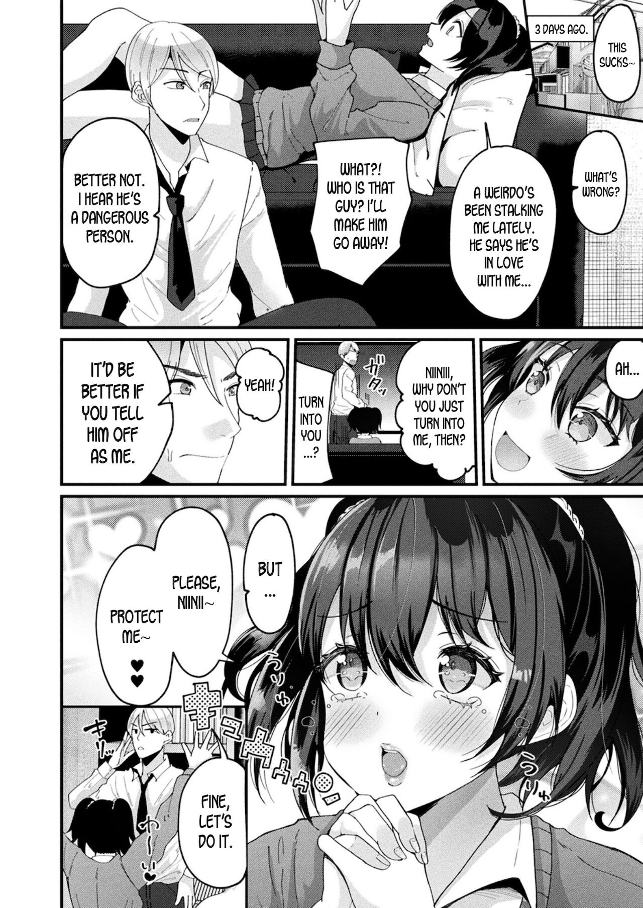 Protect Me! Body Swapped Mindbroken Ahegao Onii-chan! page 2