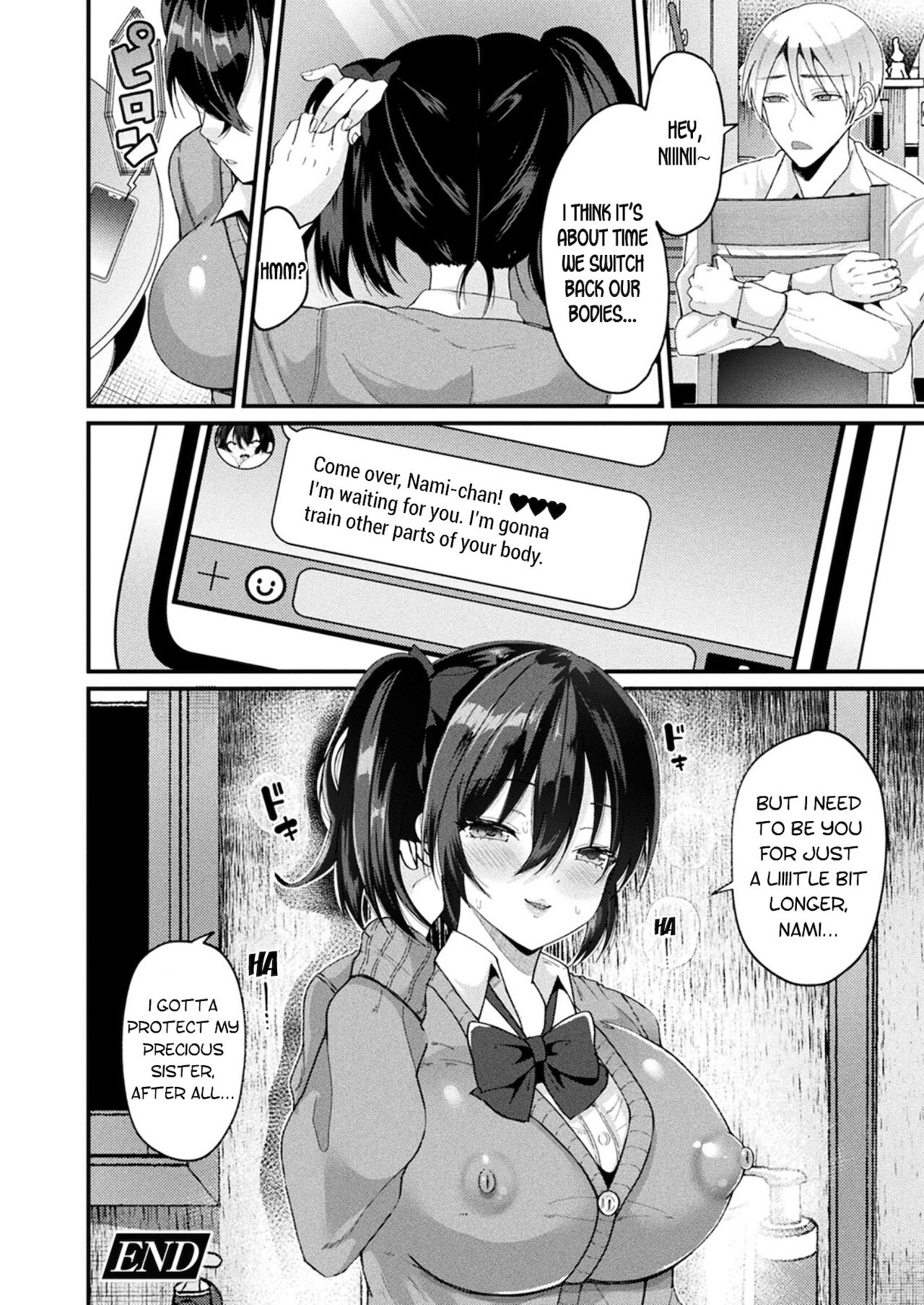 Protect Me! Body Swapped Mindbroken Ahegao Onii-chan! page 22