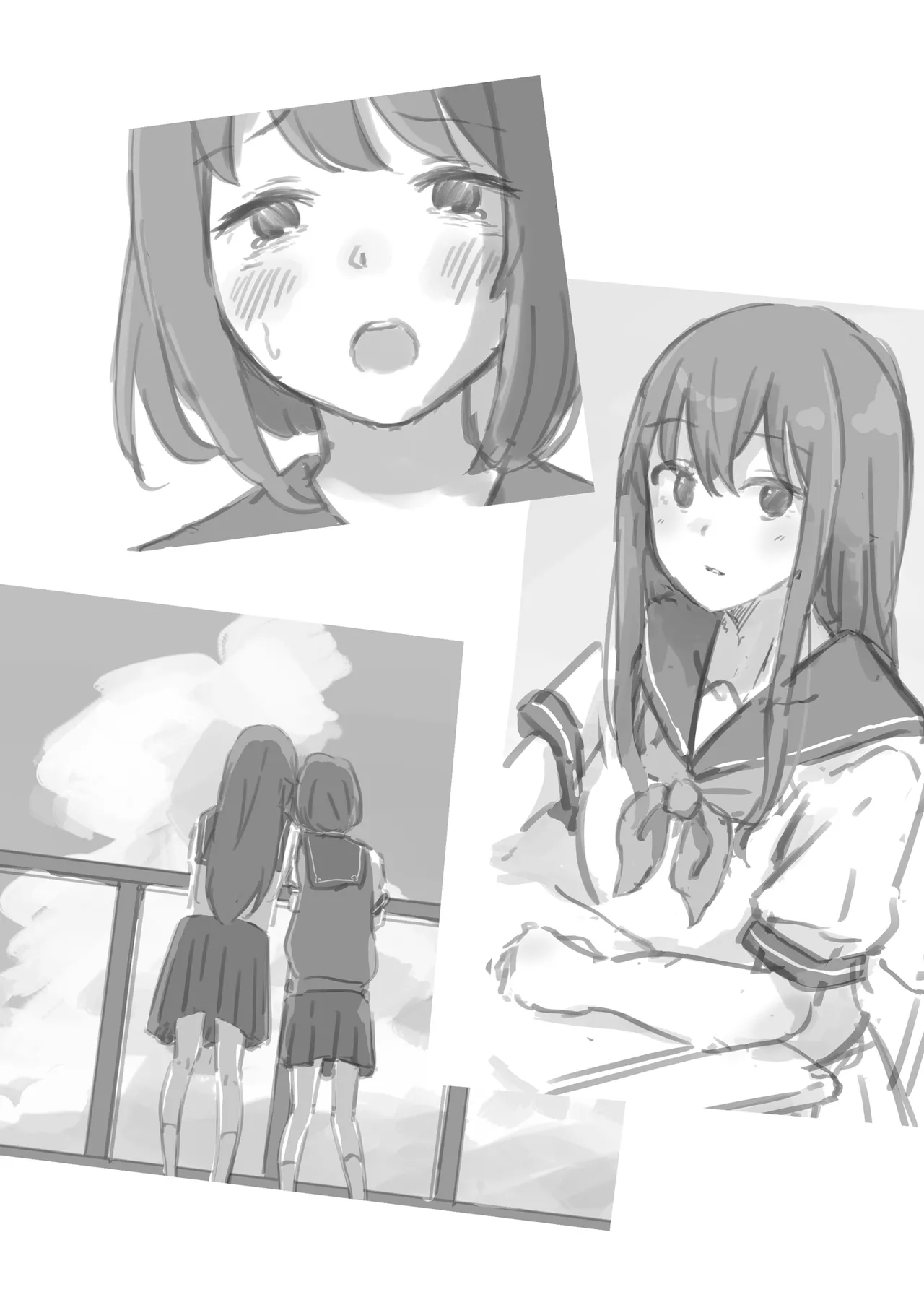 Public Property Sex Slave Girl Spin-off: At the End of Summer + Ona Support Proposal Using Public Property ~Doujinshi Mouth Service Edition~ page 32