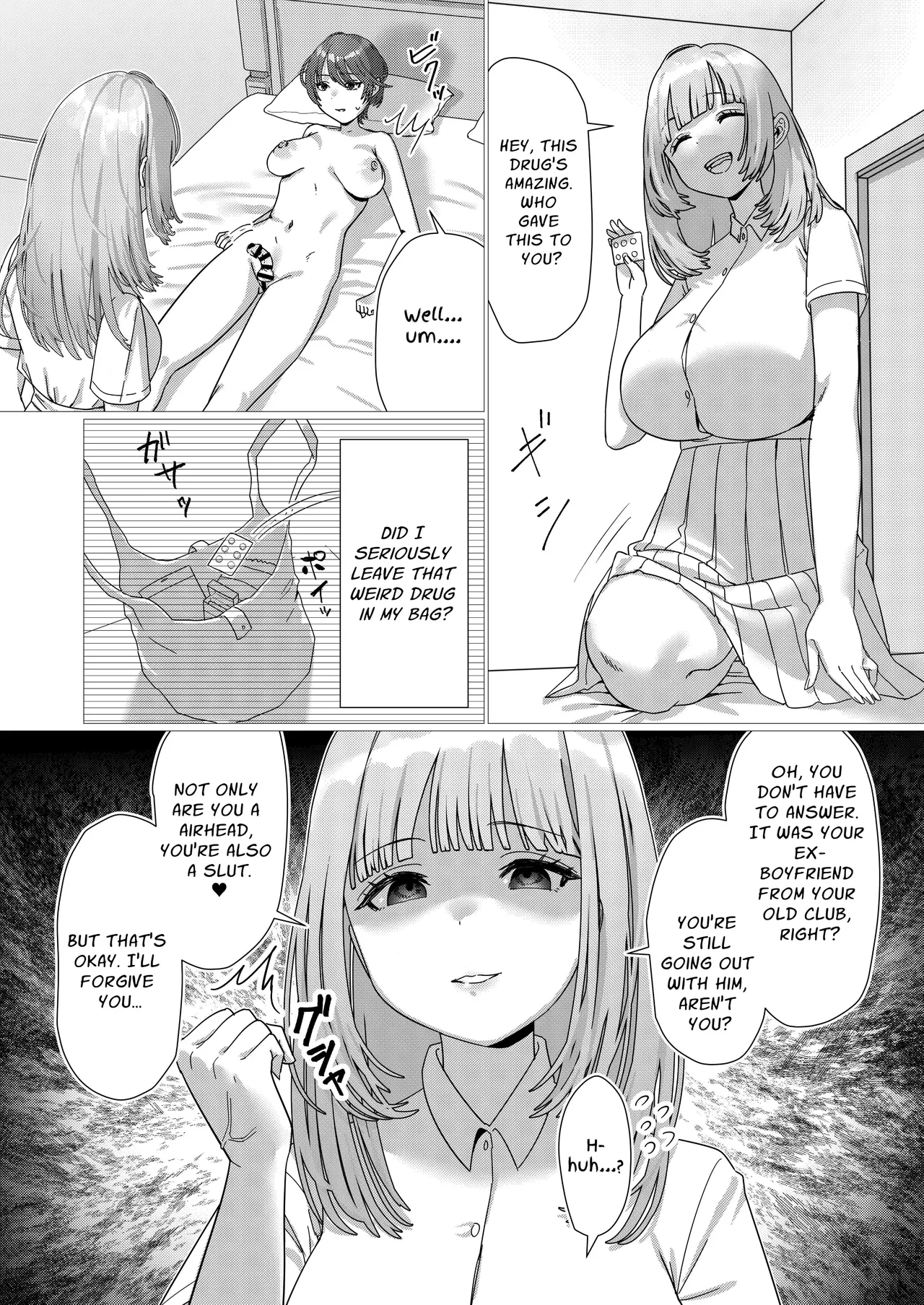 Punish Your Slutty Girlfriend With A Futa Dick page 13