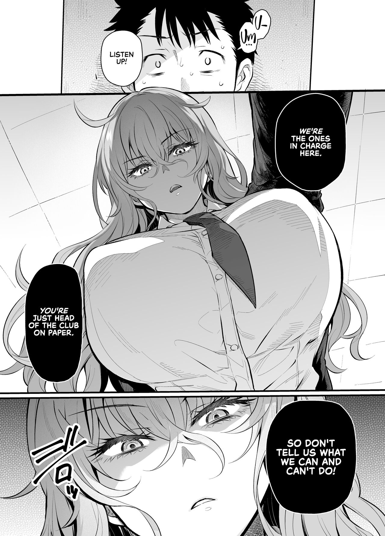 Punishing Cheeky Kouhai Gyaru With Hypnosis Sex page 6