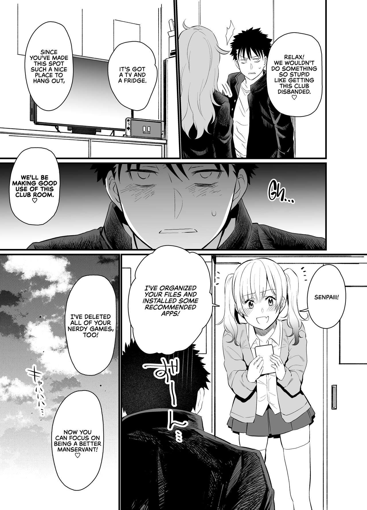 Punishing Cheeky Kouhai Gyaru With Hypnosis Sex page 7