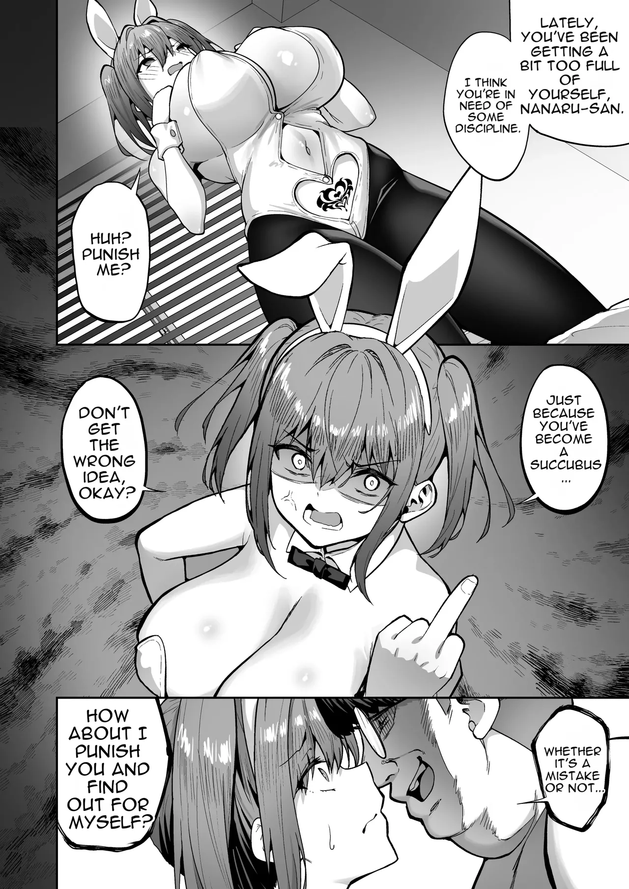 Punishing the Bratty Gal by Turning Her into a Succubus 3 page 6