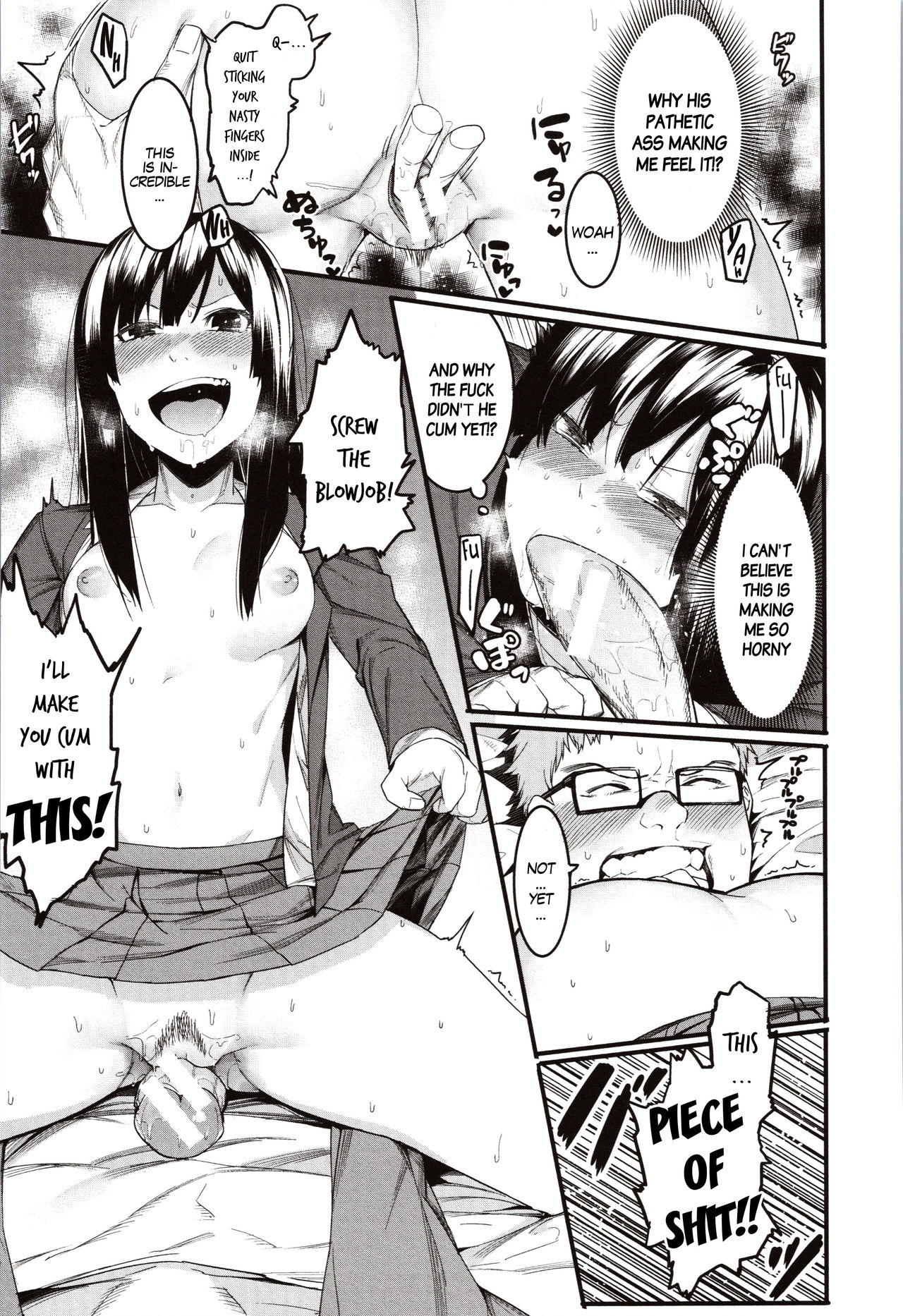 Punishment for Mizuha! Ch. 1-4 page 14