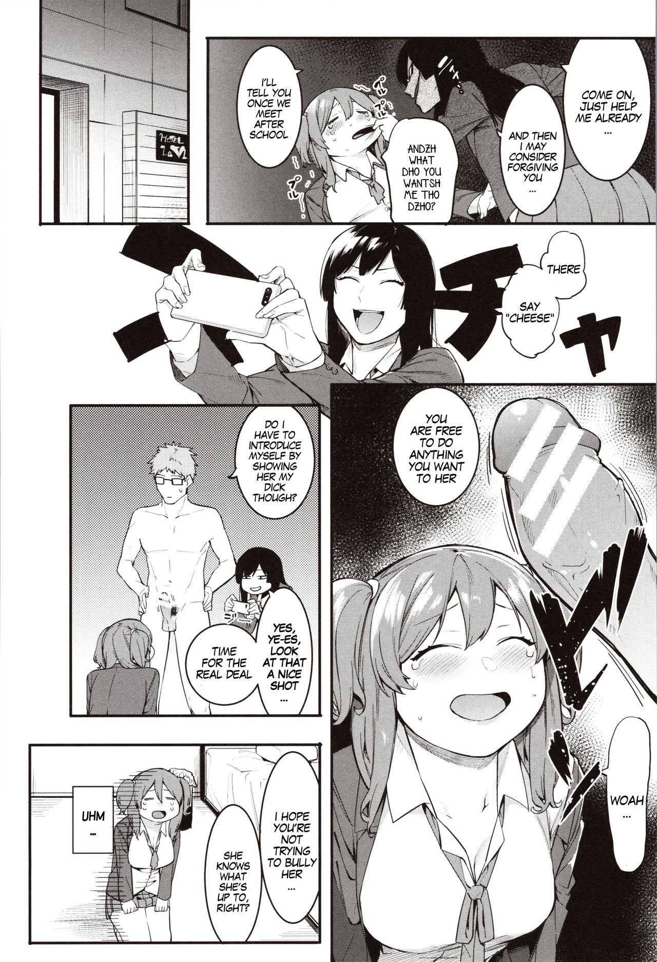 Punishment for Mizuha! Ch. 1-4 page 35