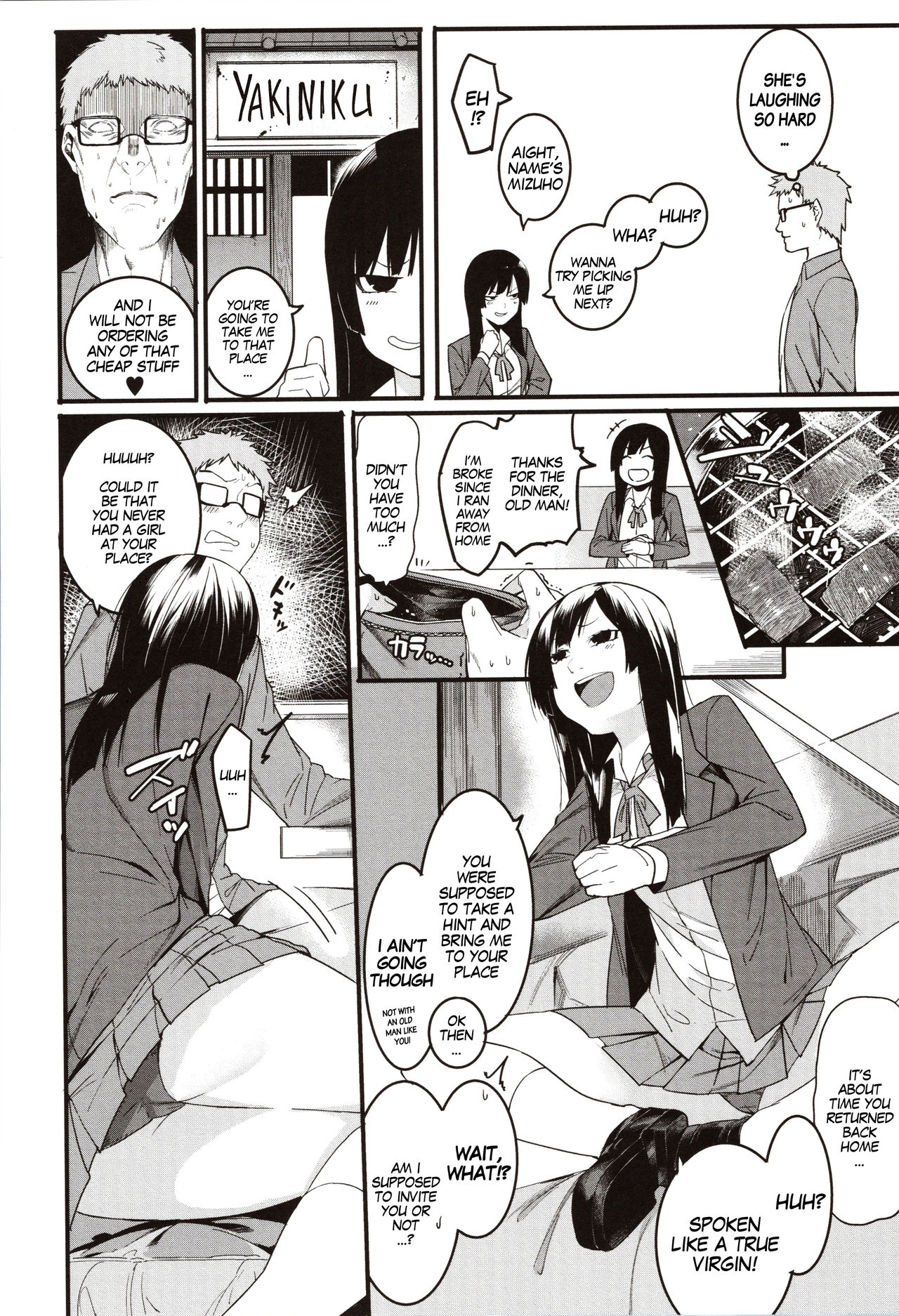 Punishment for Mizuha! Ch. 1-4 page 7
