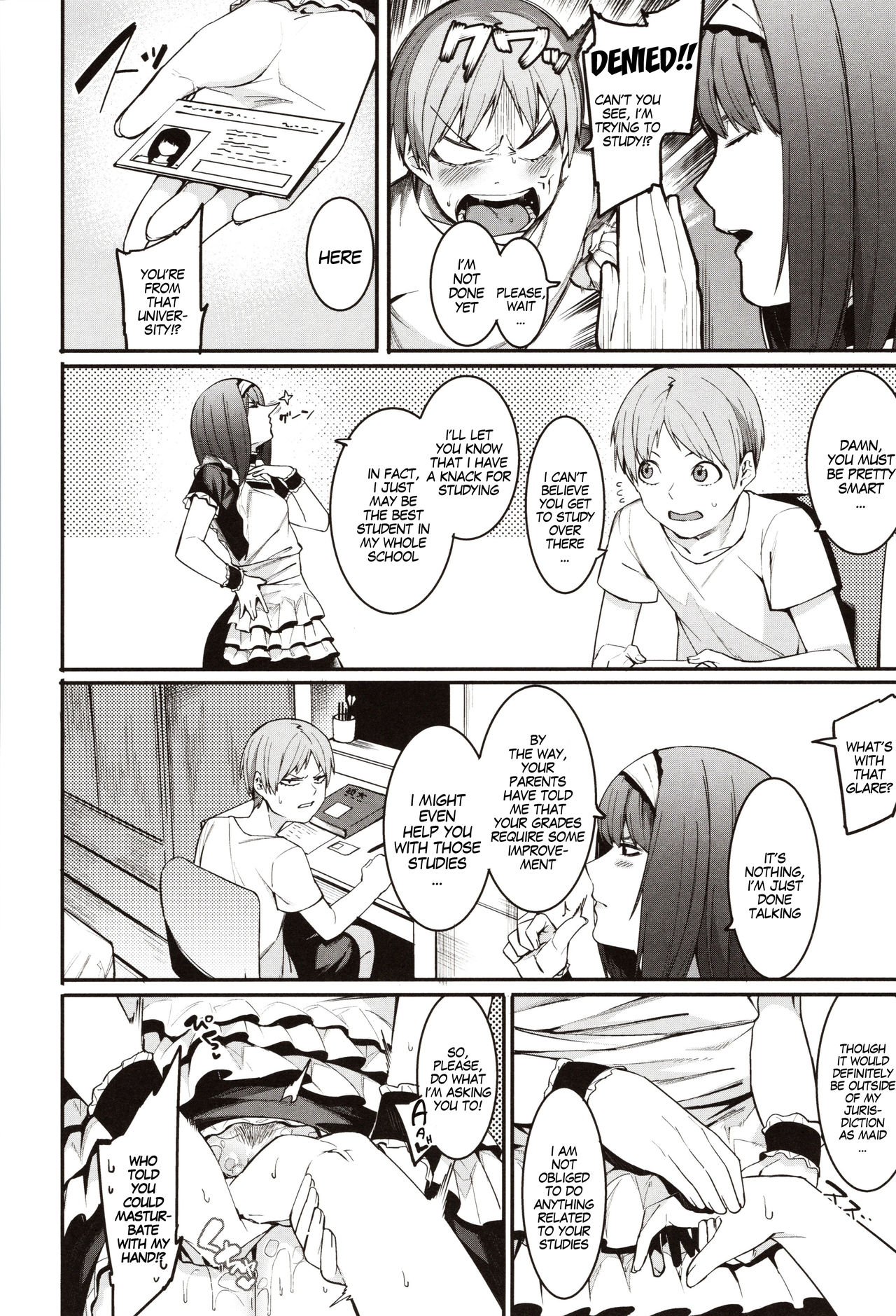 Punishment for Mizuha! page 123