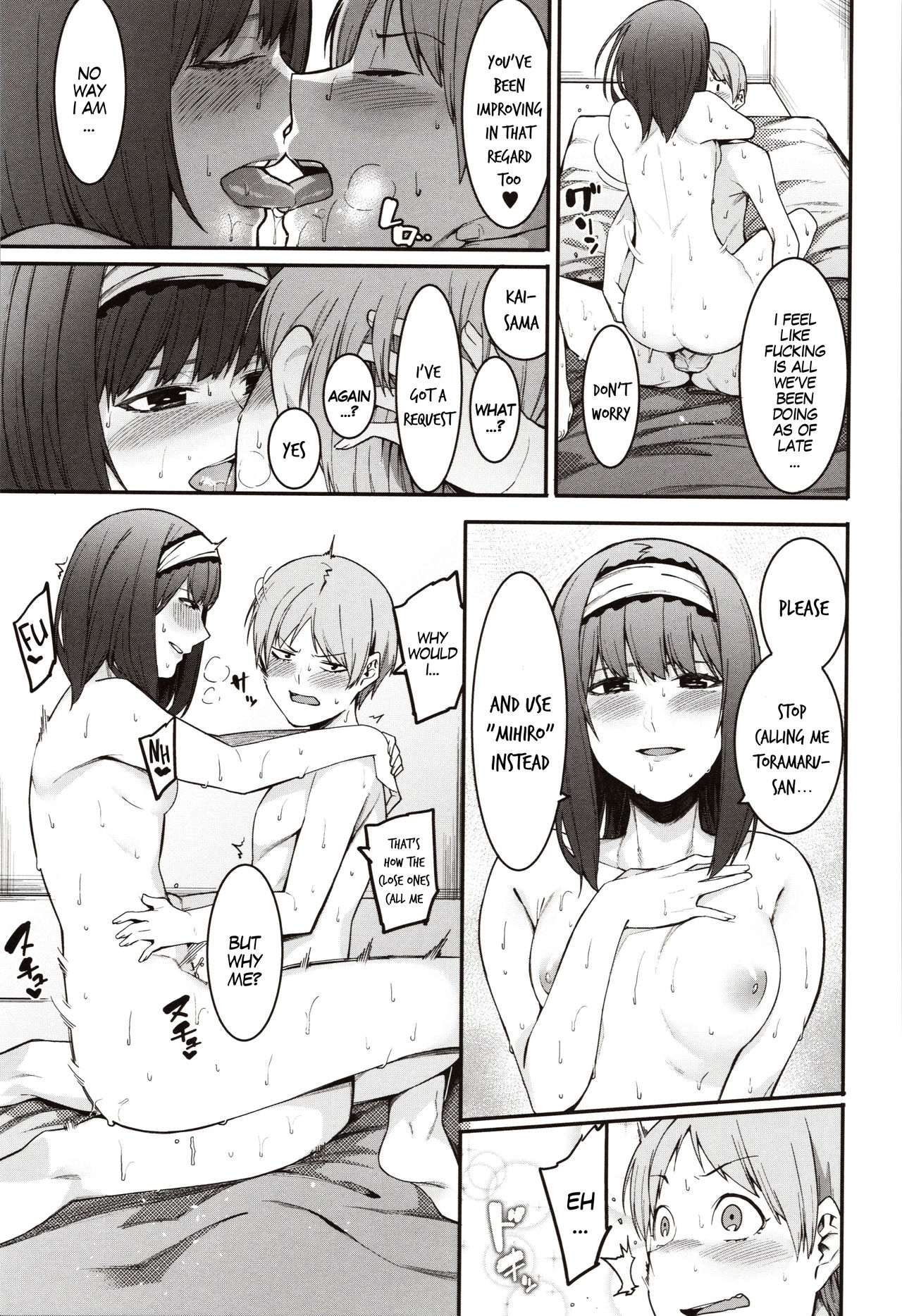 Punishment for Mizuha! page 134