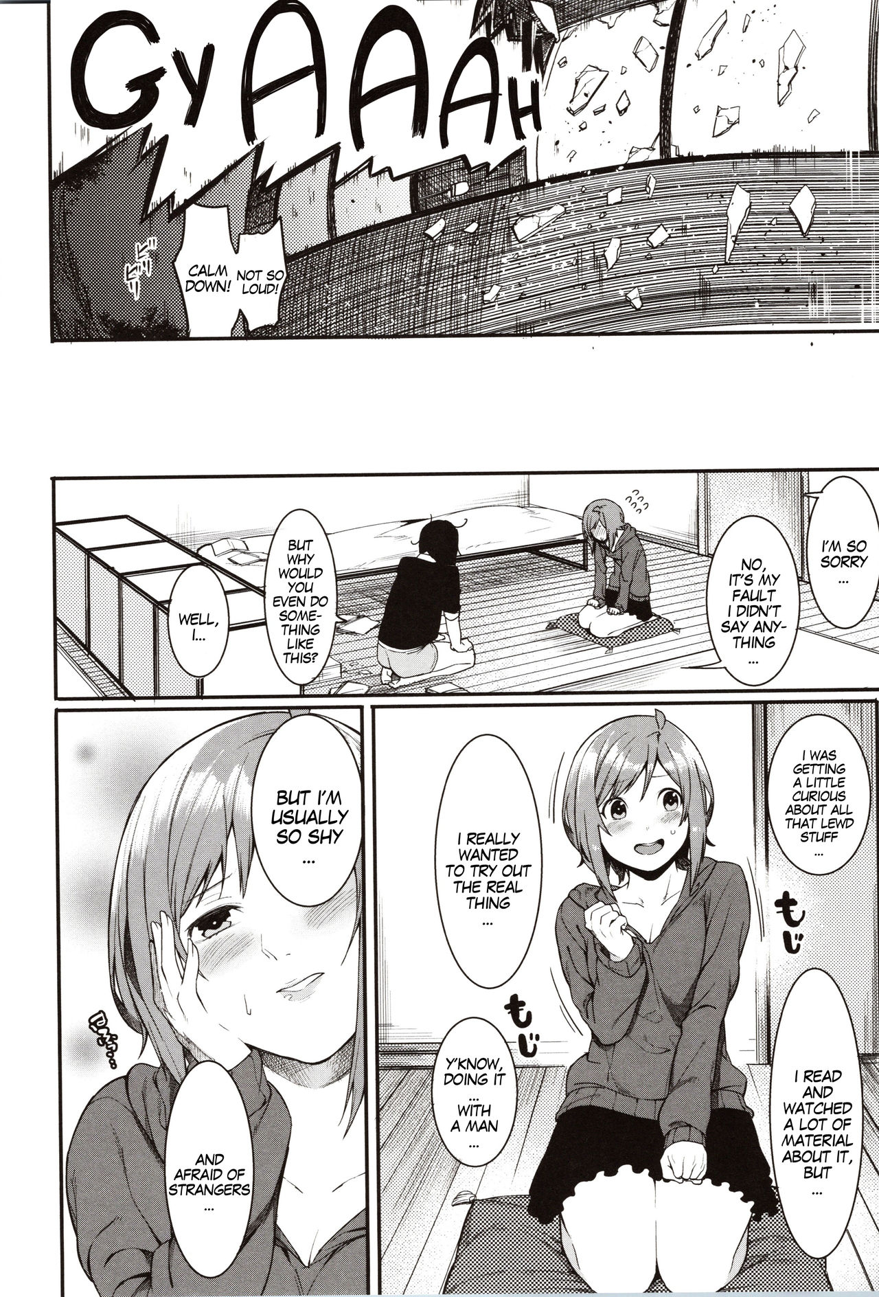 Punishment for Mizuha! page 153